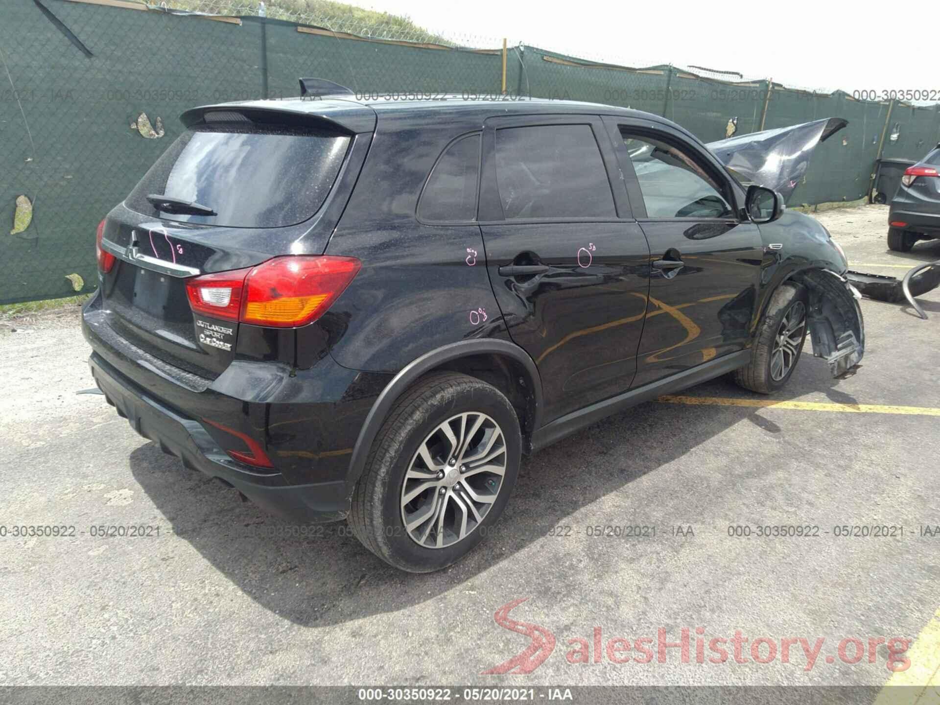 JA4AP3AU9JU009092 2018 MITSUBISHI OUTLANDER SPORT