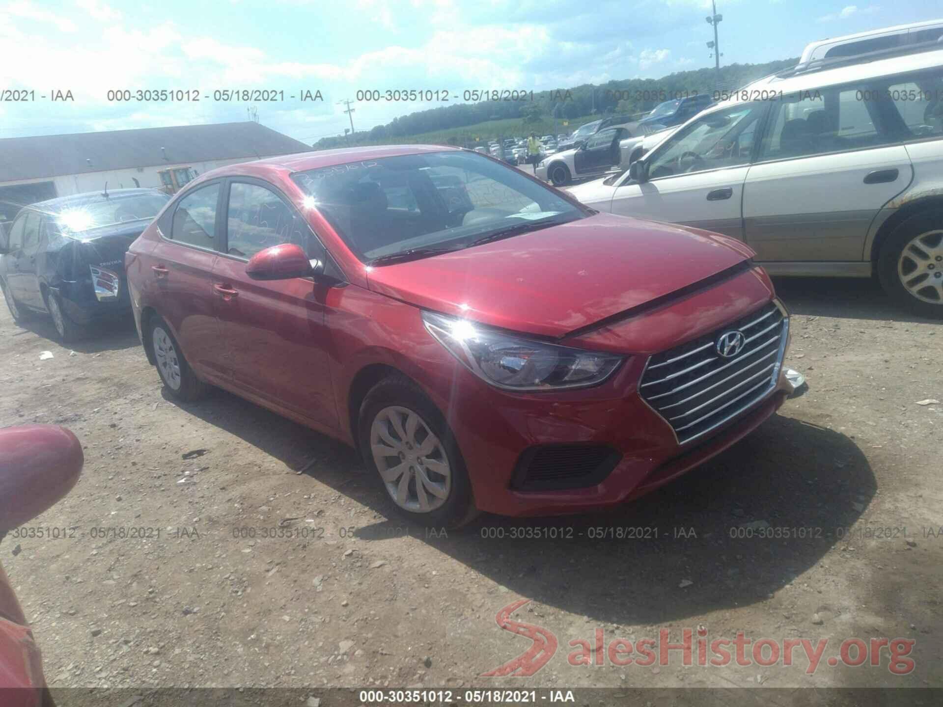 3KPC24A67LE122447 2020 HYUNDAI ACCENT