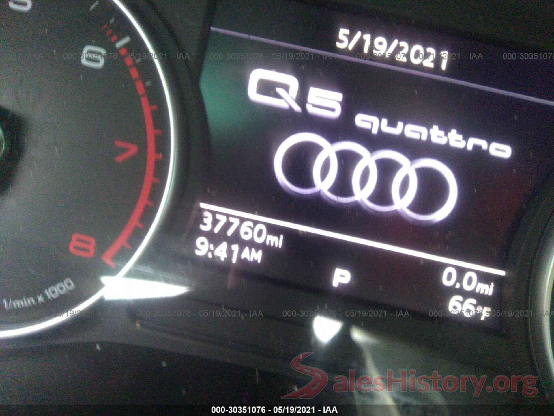 WA1BNAFY3J2161603 2018 AUDI Q5