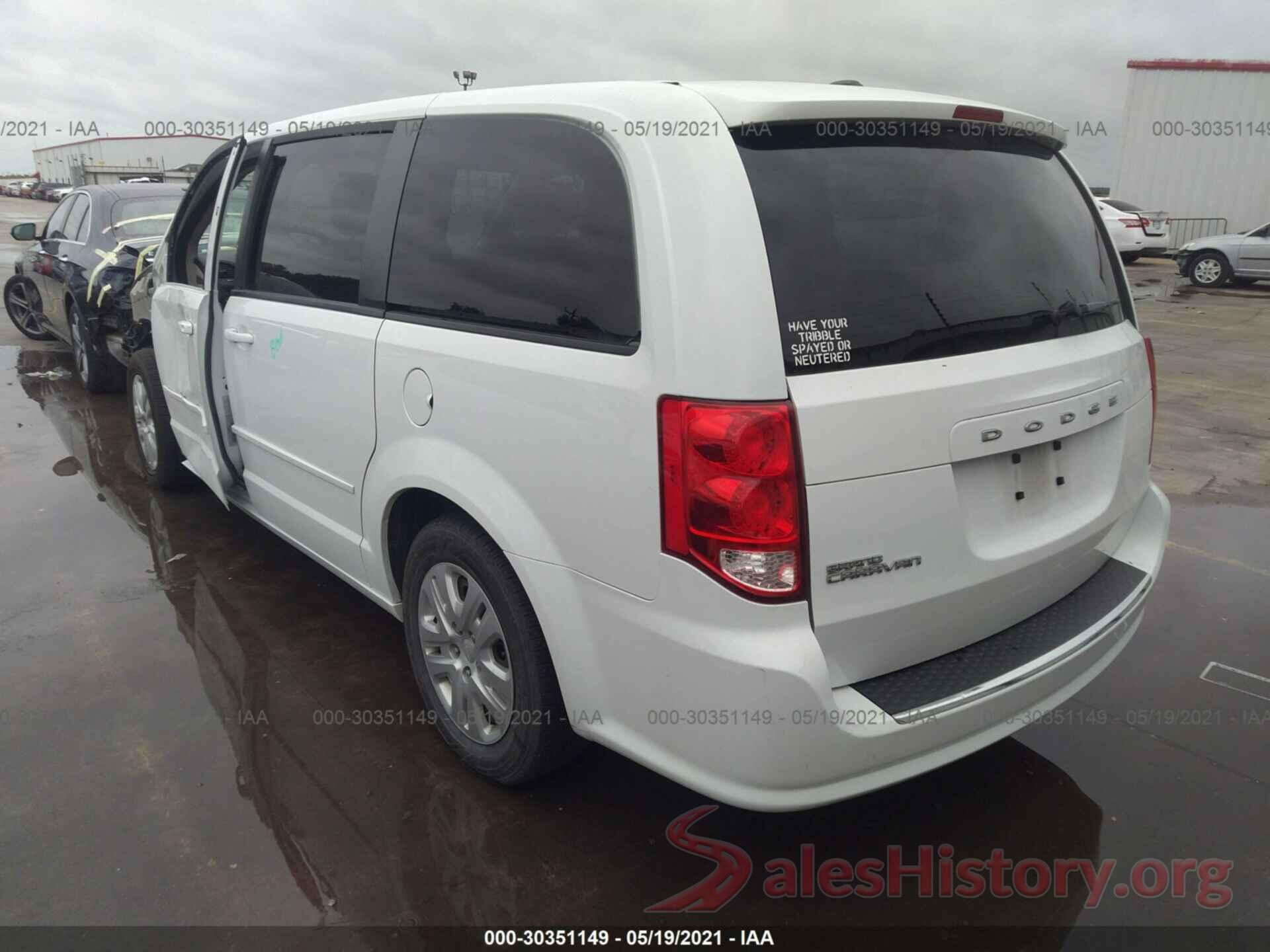 2C4RDGBG0GR335418 2016 DODGE GRAND CARAVAN