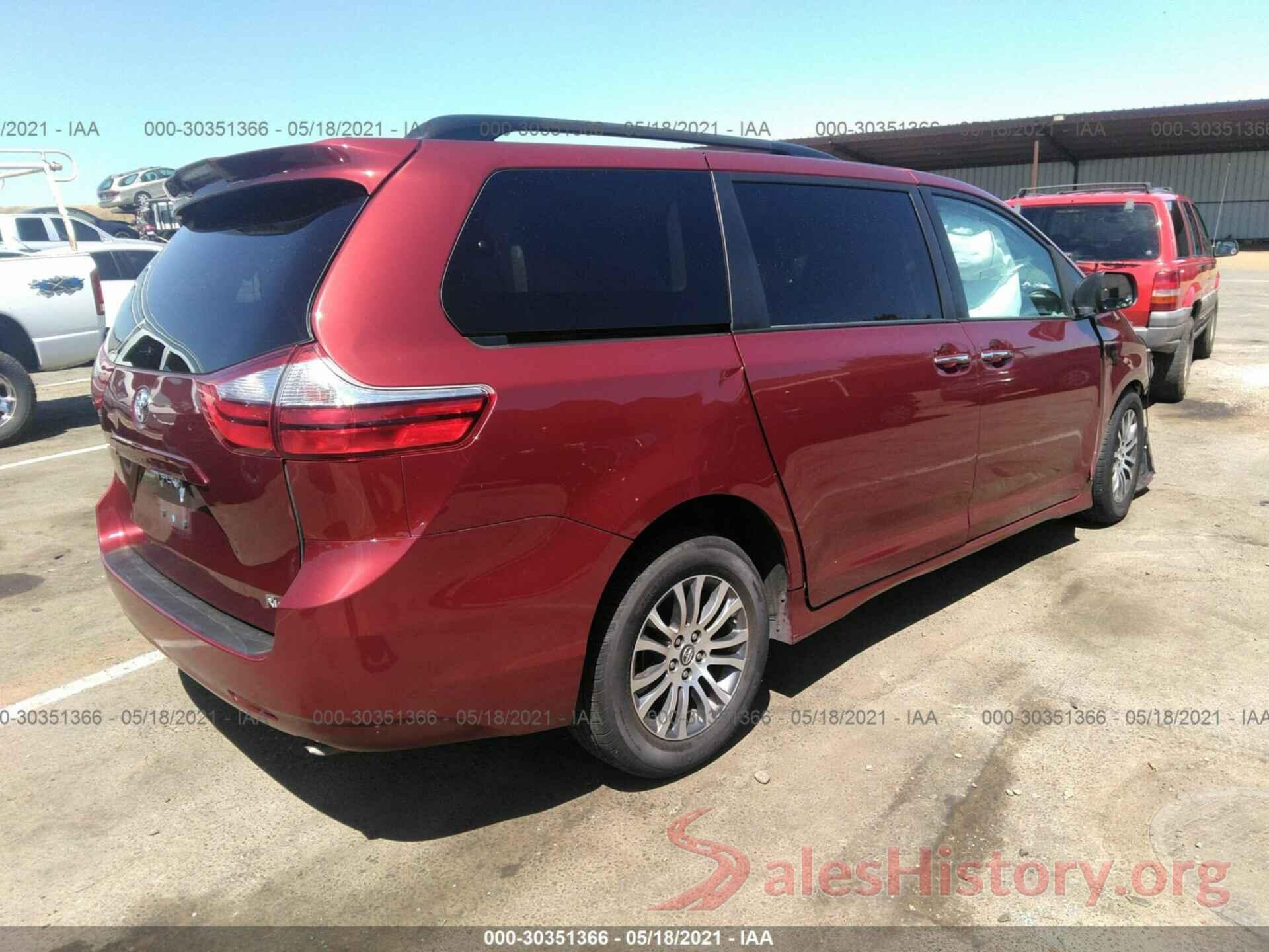 5TDYZ3DCXKS013059 2019 TOYOTA SIENNA