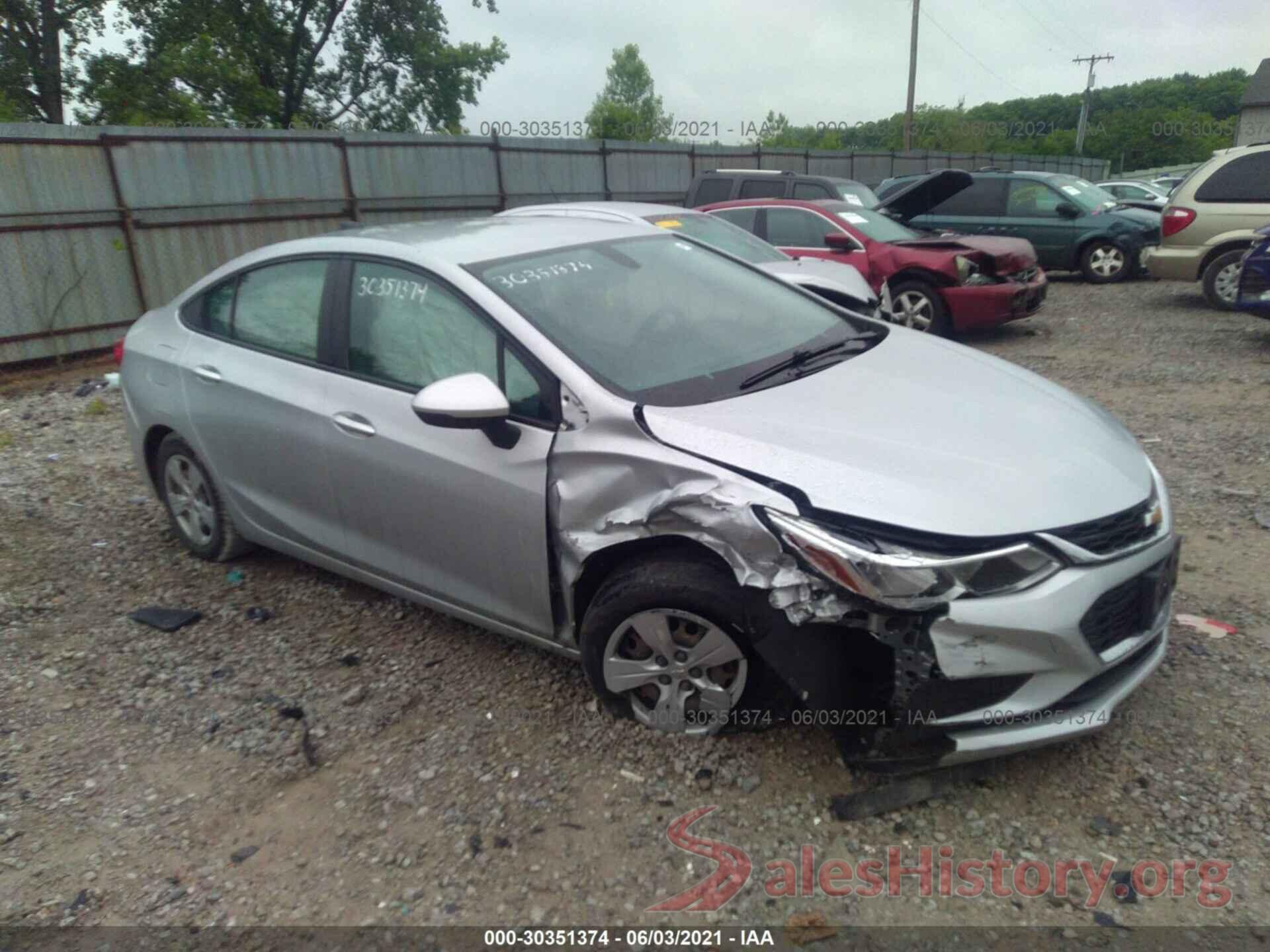 1G1BC5SM2H7135134 2017 CHEVROLET CRUZE