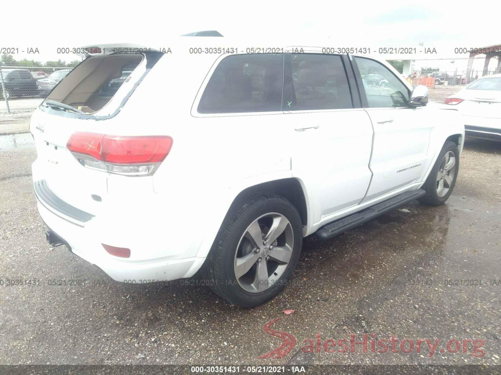 1C4RJECG6GC351773 2016 JEEP GRAND CHEROKEE