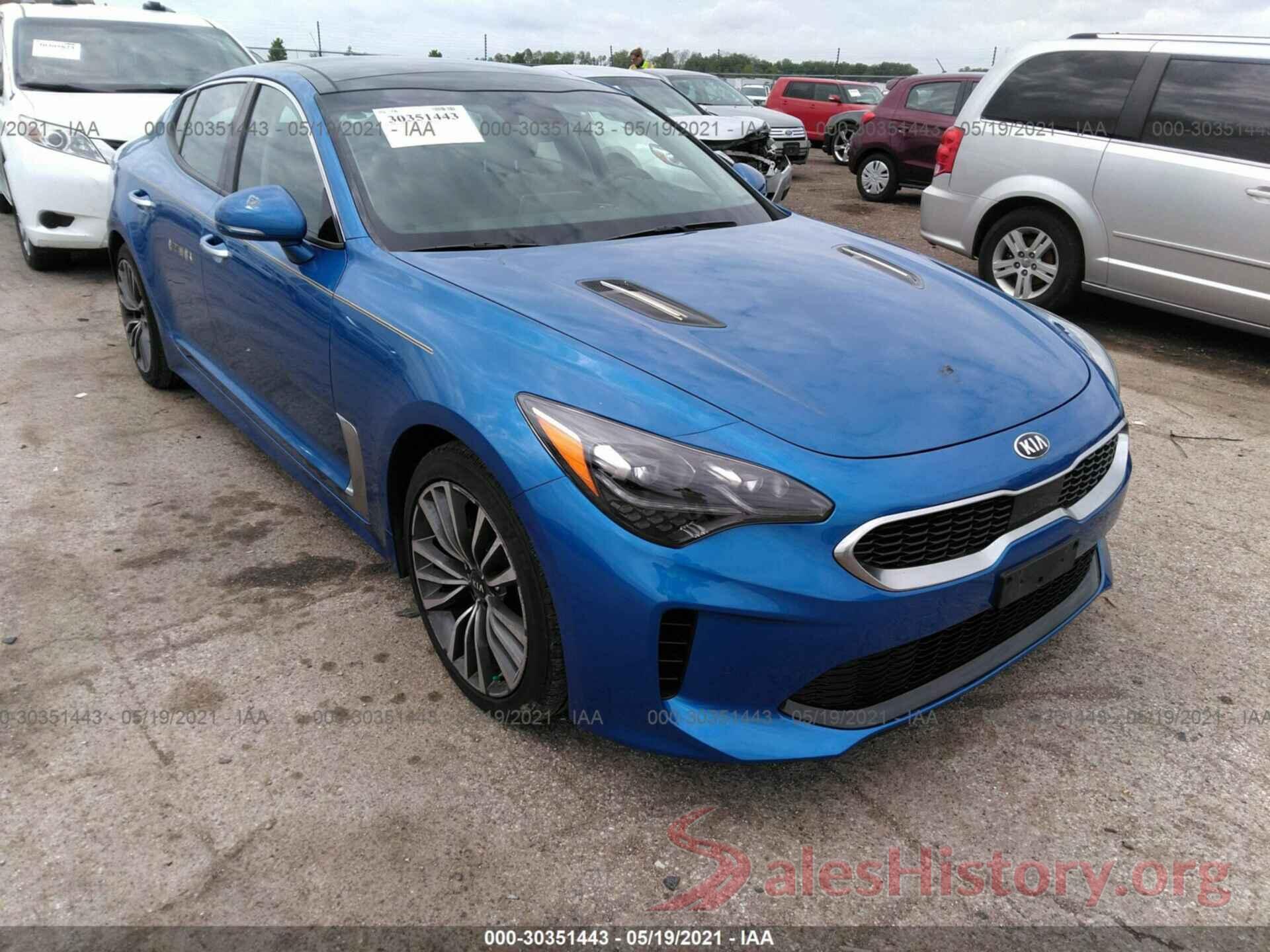 KNAE25LA2J6015502 2018 KIA STINGER