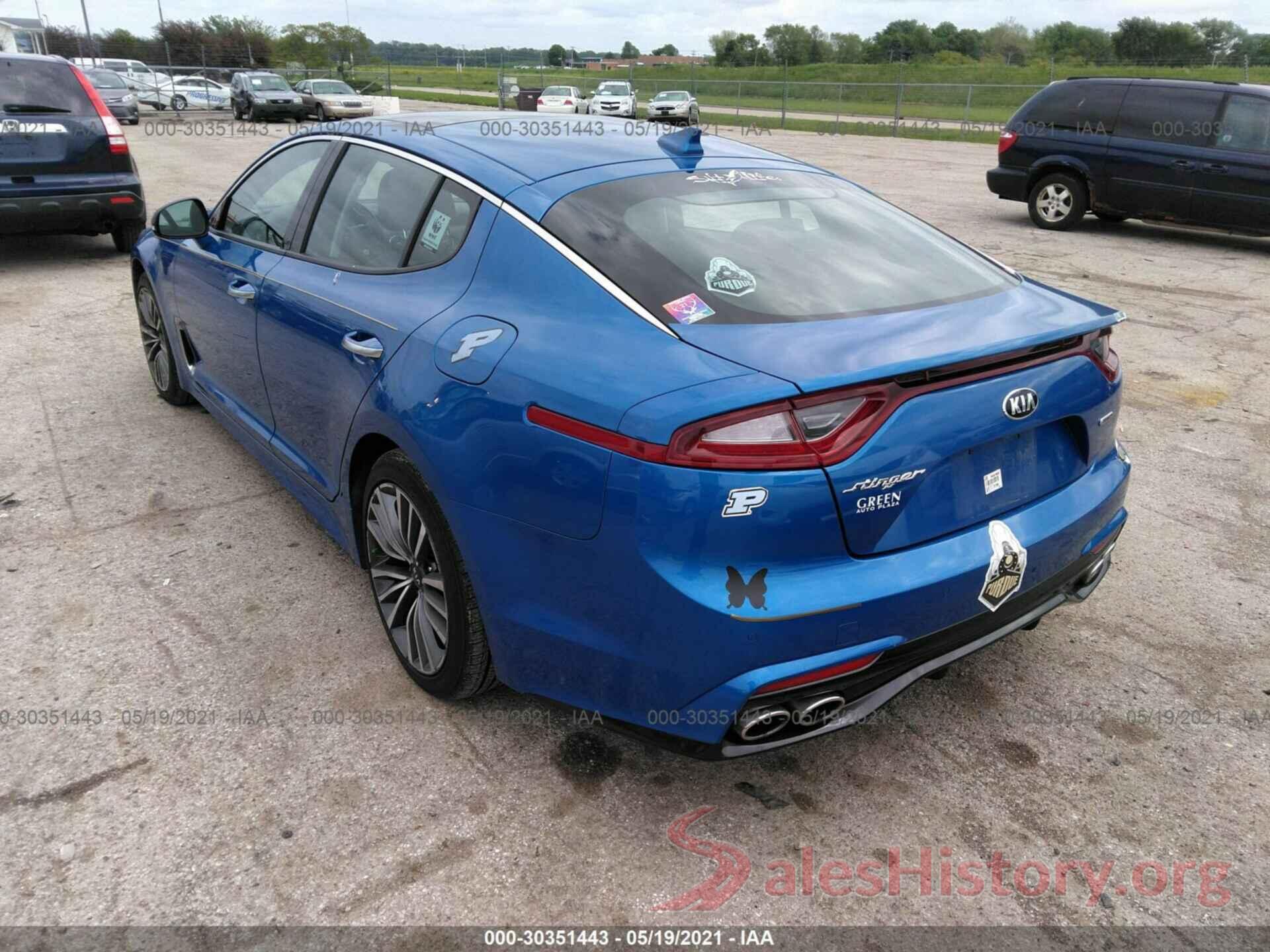 KNAE25LA2J6015502 2018 KIA STINGER