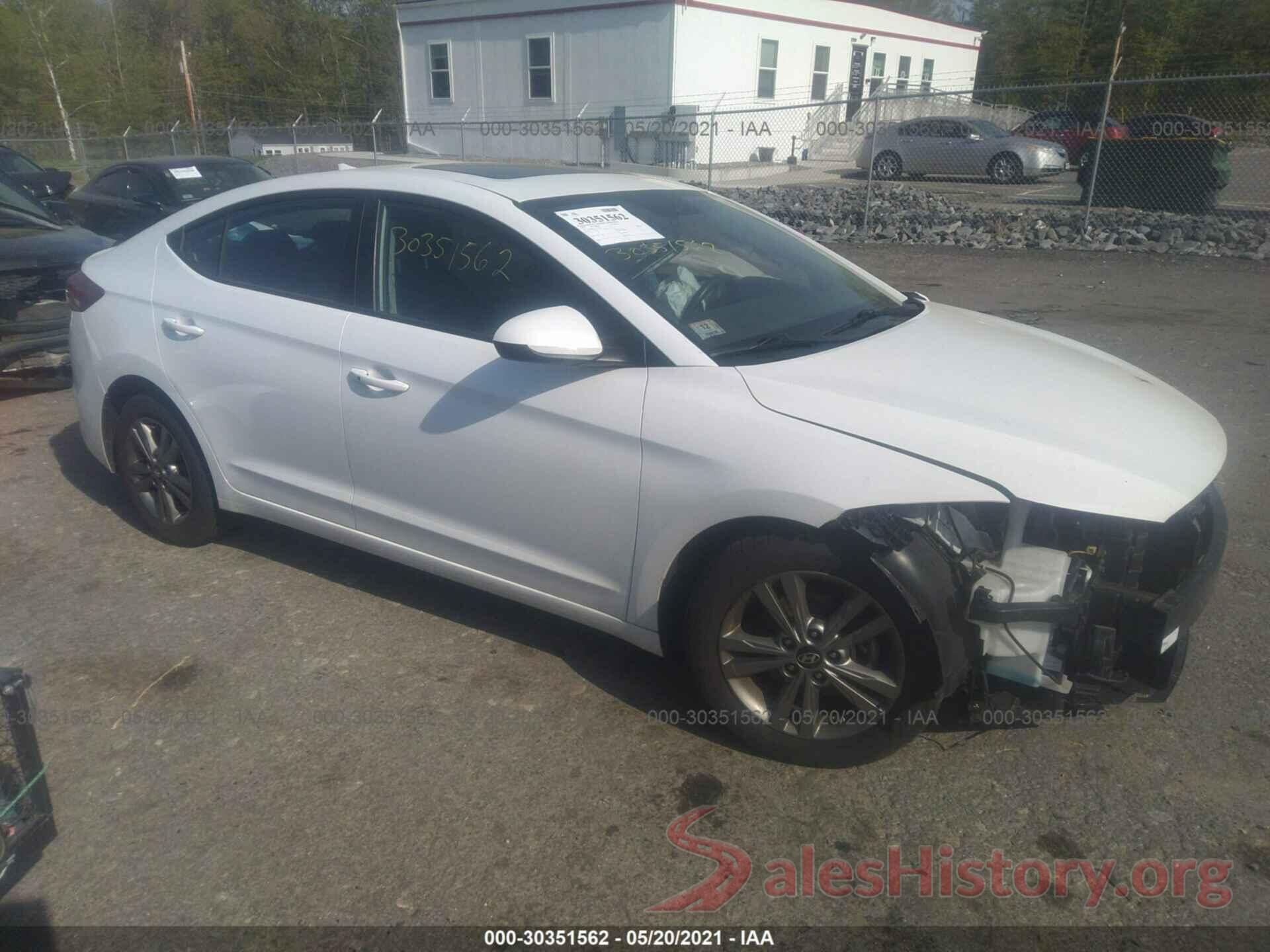 5NPD84LF4JH253411 2018 HYUNDAI ELANTRA