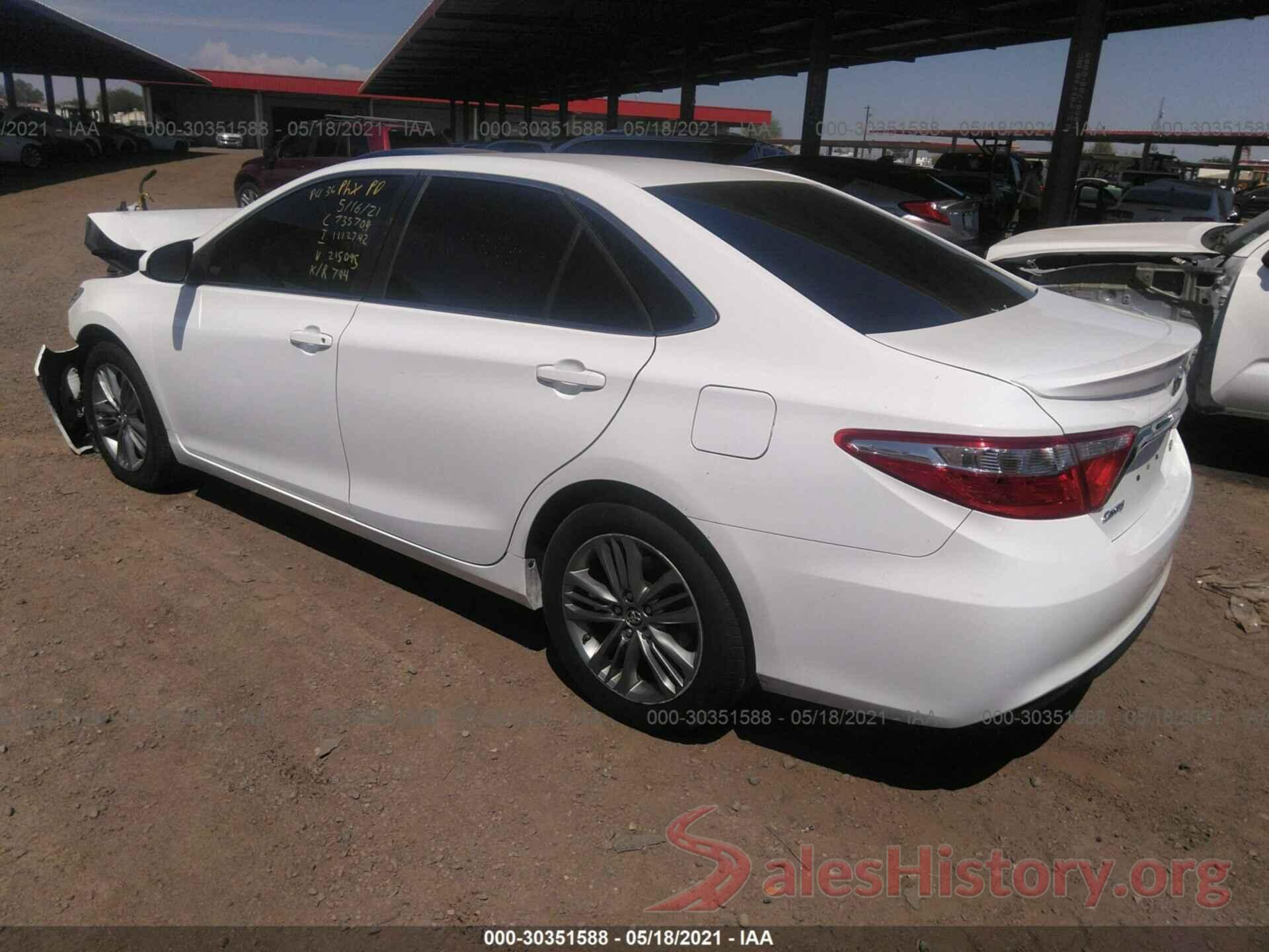 4T1BF1FK8GU215095 2016 TOYOTA CAMRY