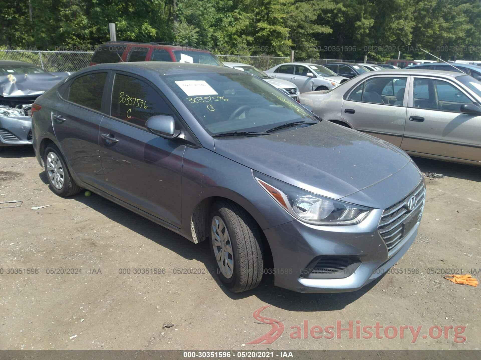 3KPC24A69LE115838 2020 HYUNDAI ACCENT