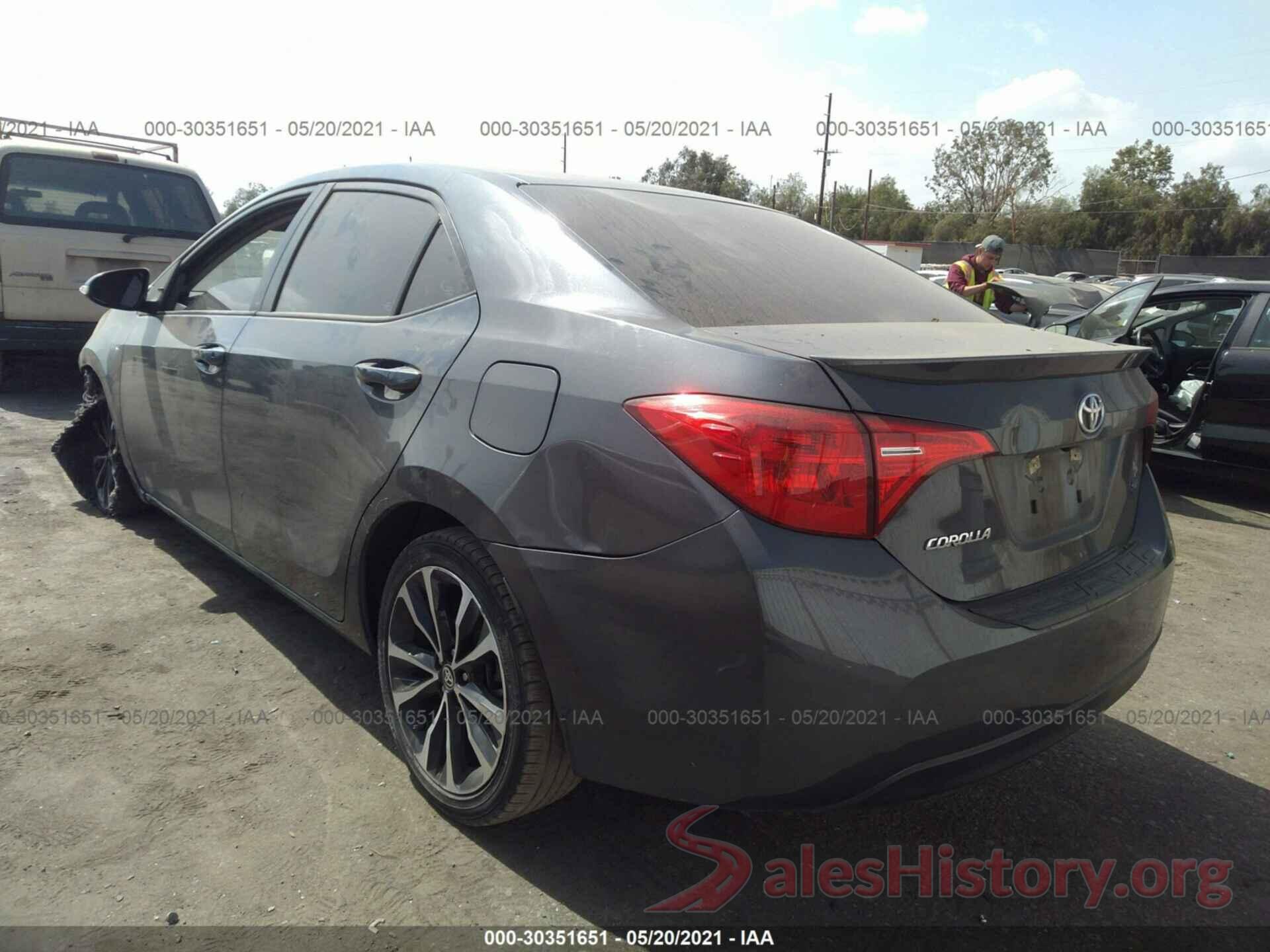 5YFBURHE9KP899855 2019 TOYOTA COROLLA