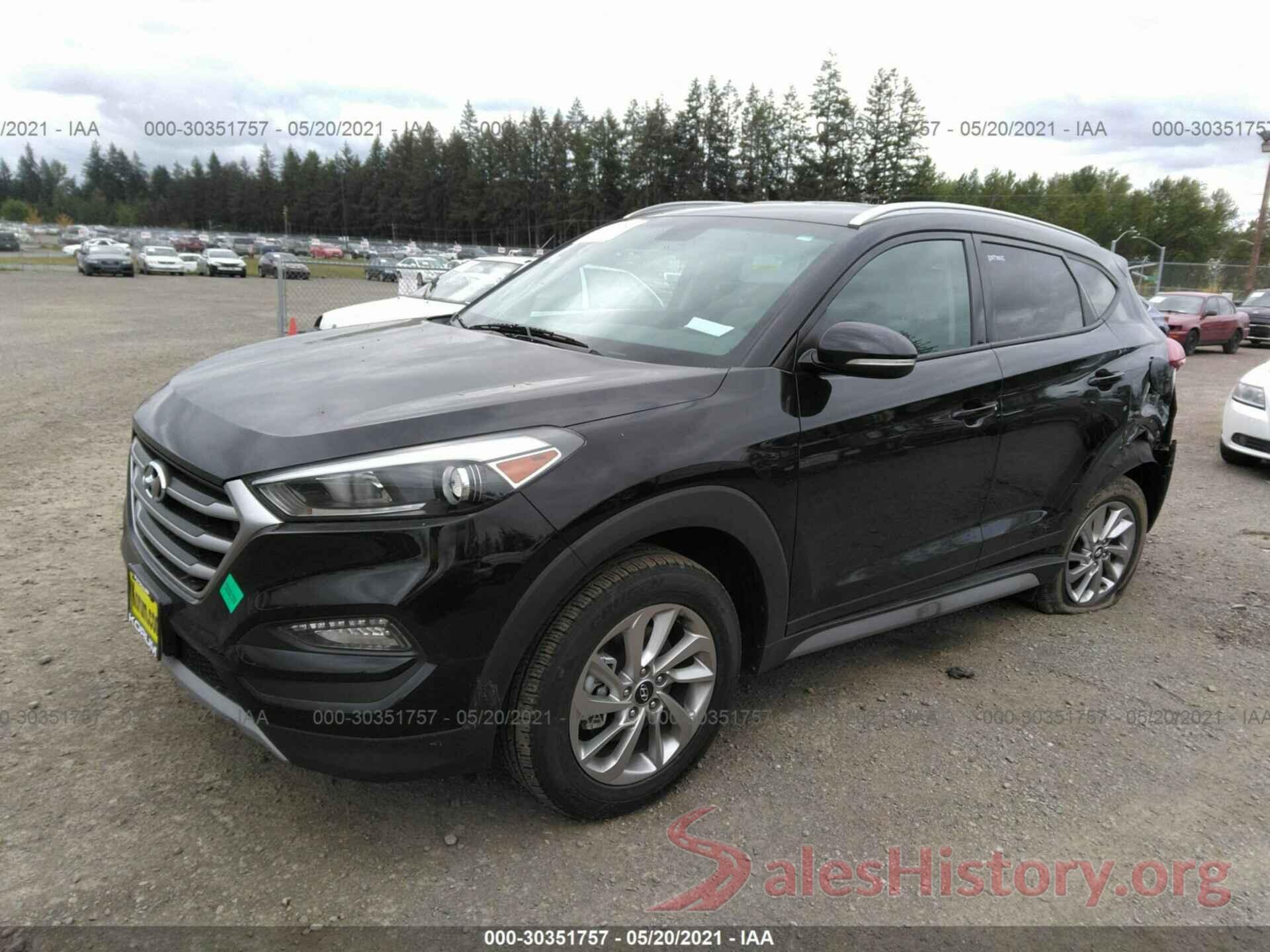 KM8J3CA20HU371608 2017 HYUNDAI TUCSON