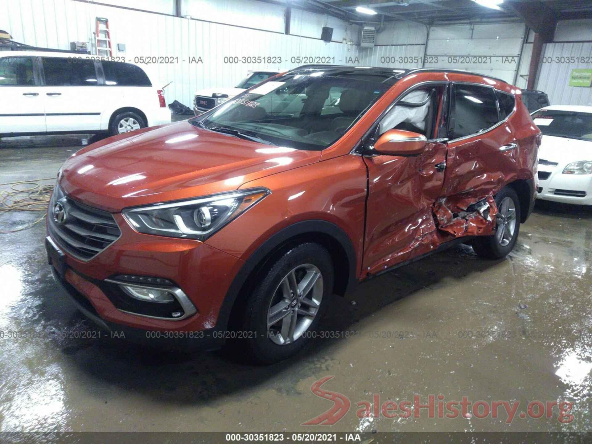 5XYZUDLB5JG506600 2018 HYUNDAI SANTA FE SPORT