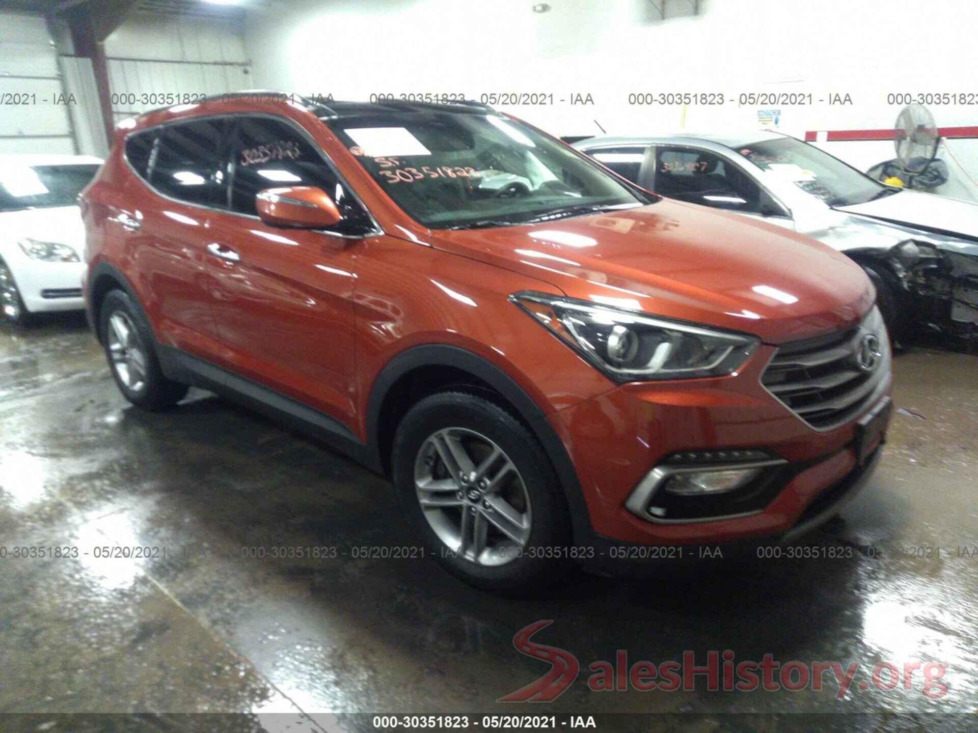 5XYZUDLB5JG506600 2018 HYUNDAI SANTA FE SPORT