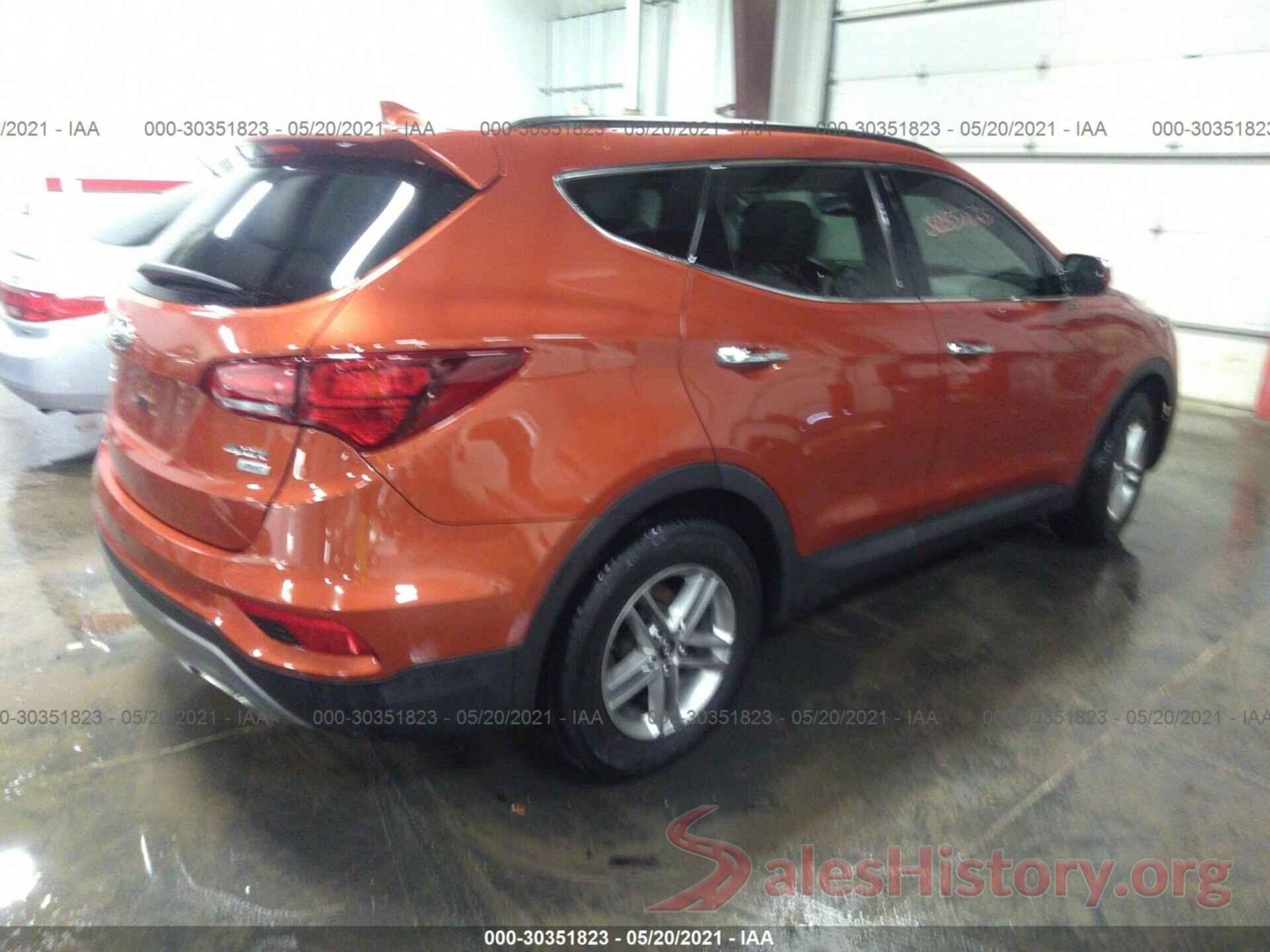 5XYZUDLB5JG506600 2018 HYUNDAI SANTA FE SPORT