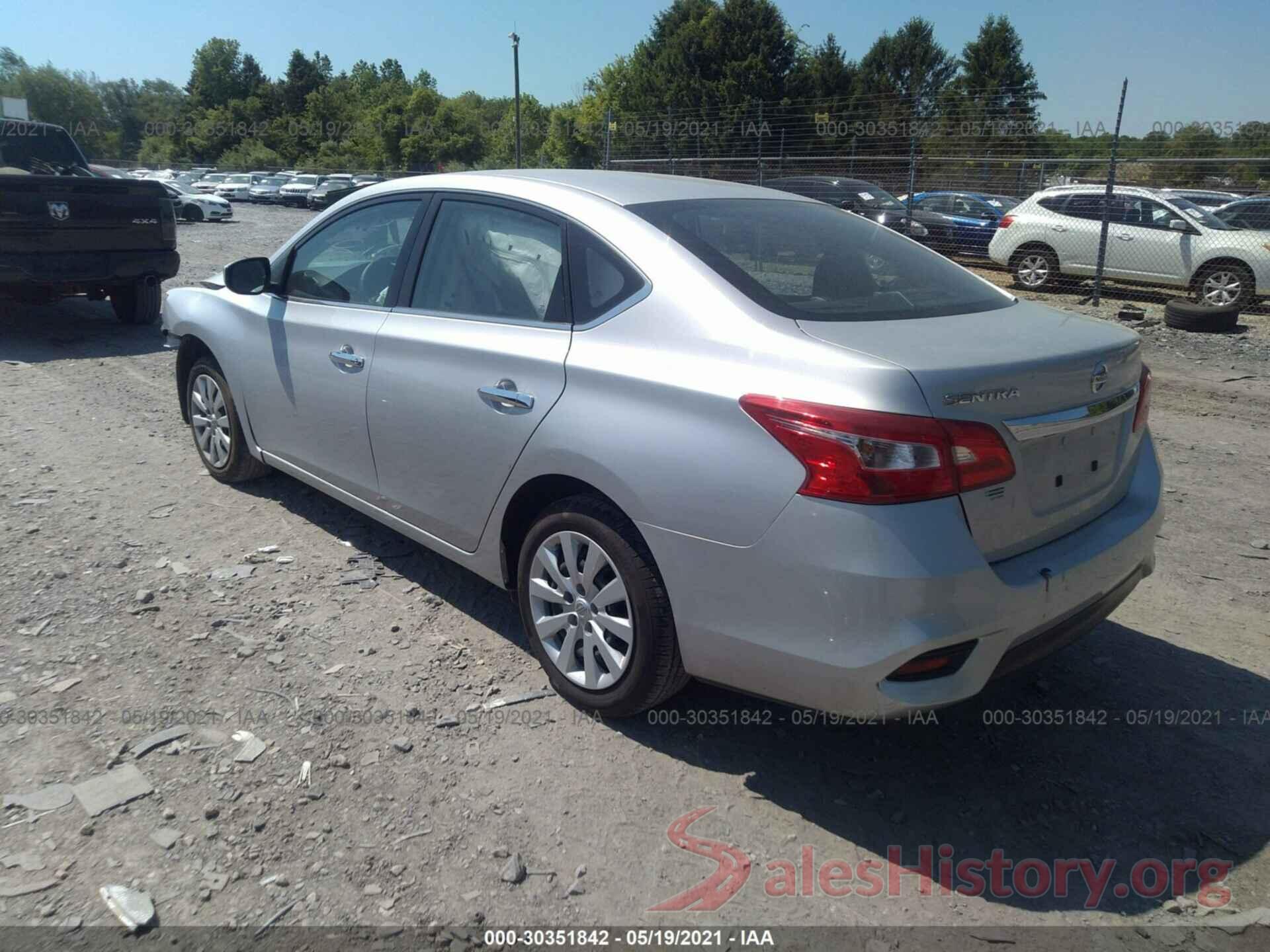 3N1AB7AP0KY366006 2019 NISSAN SENTRA