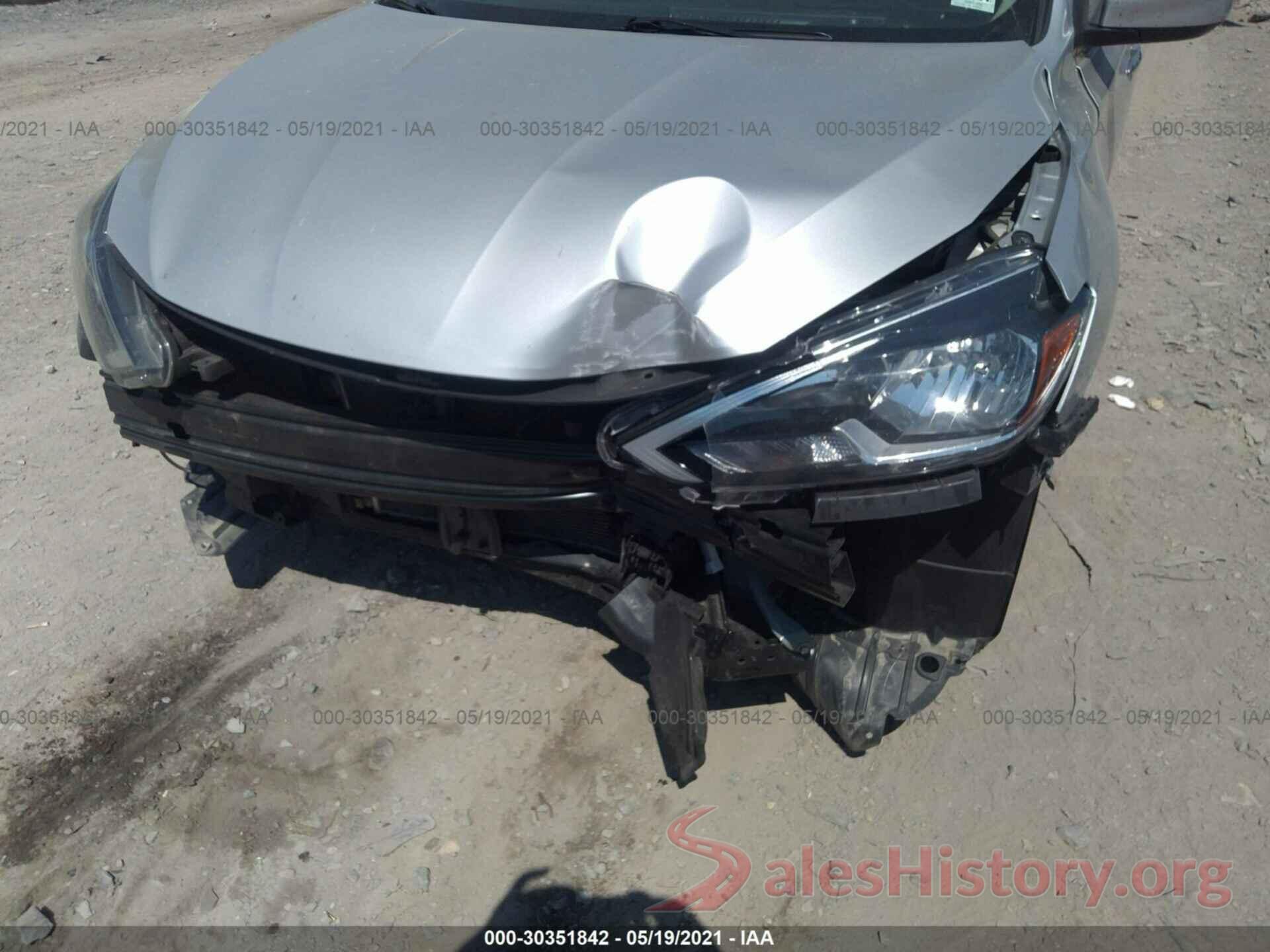 3N1AB7AP0KY366006 2019 NISSAN SENTRA