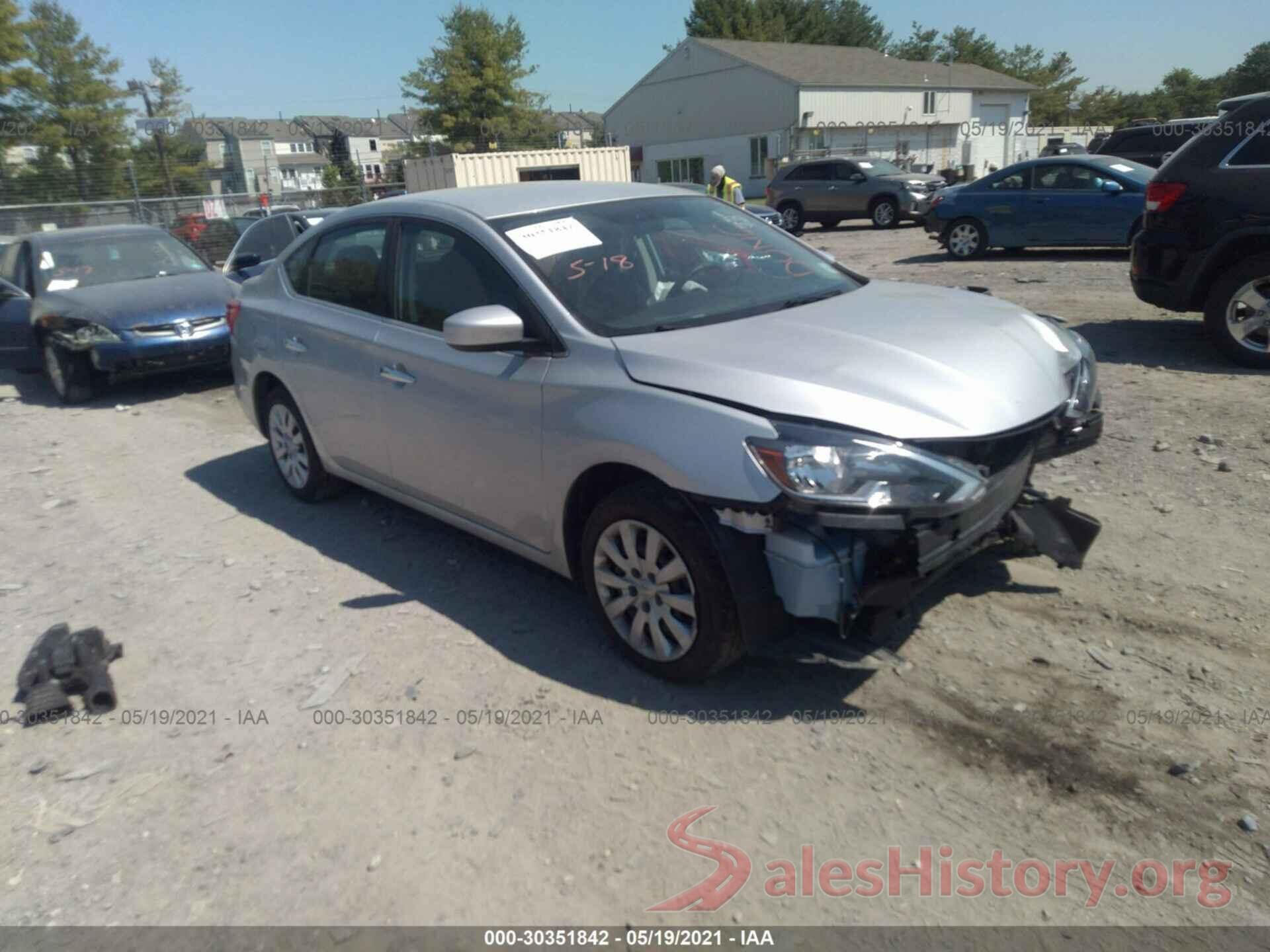 3N1AB7AP0KY366006 2019 NISSAN SENTRA