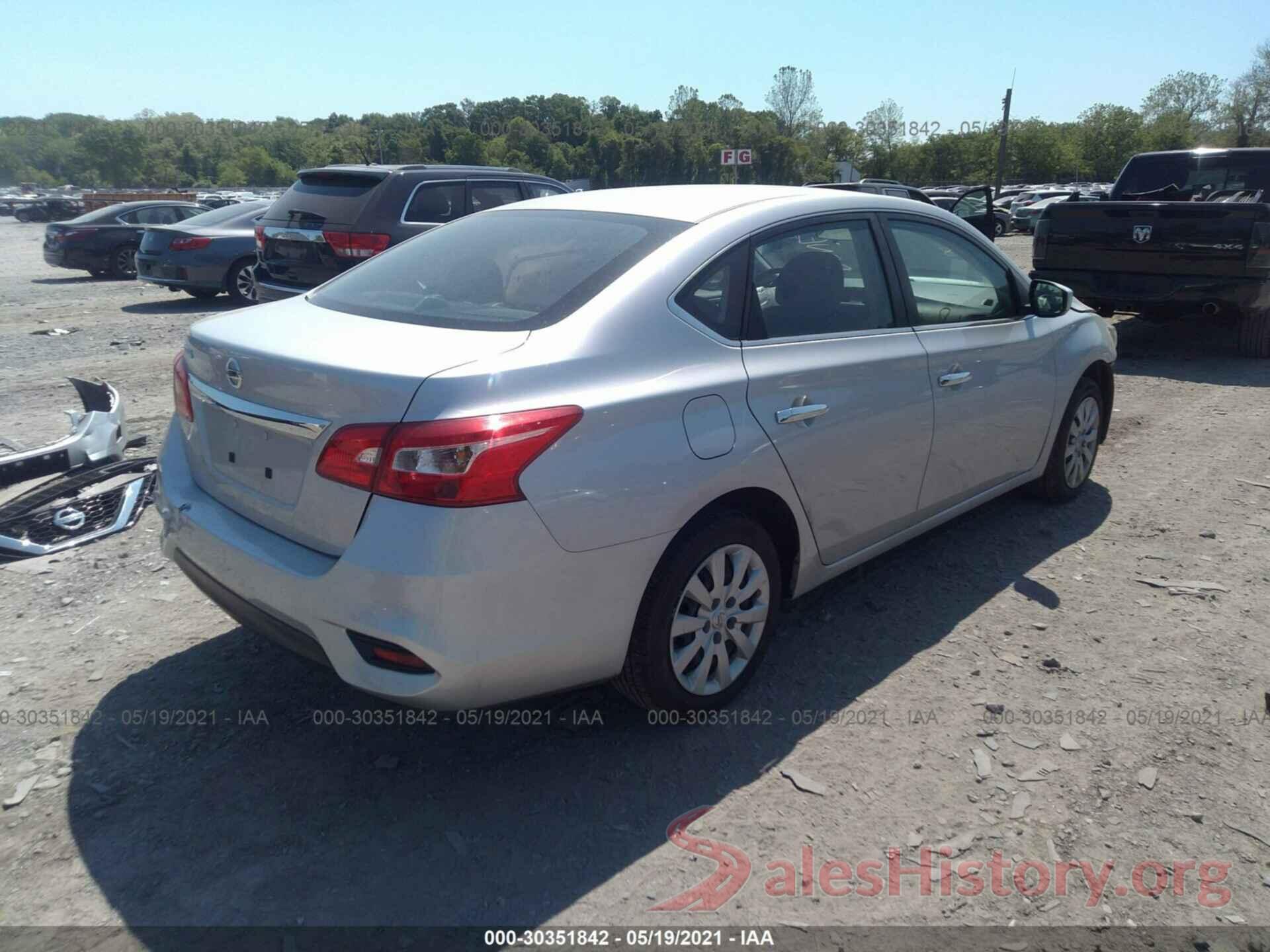 3N1AB7AP0KY366006 2019 NISSAN SENTRA