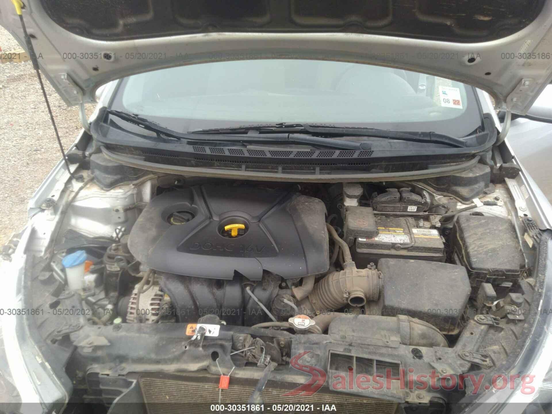 KNAFK4A67G5514260 2016 KIA FORTE