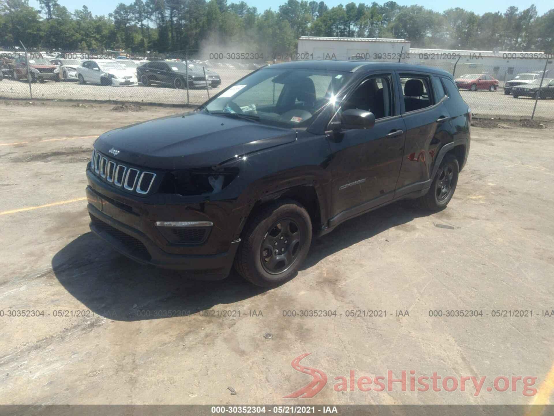 3C4NJCAB6MT532219 2021 JEEP COMPASS