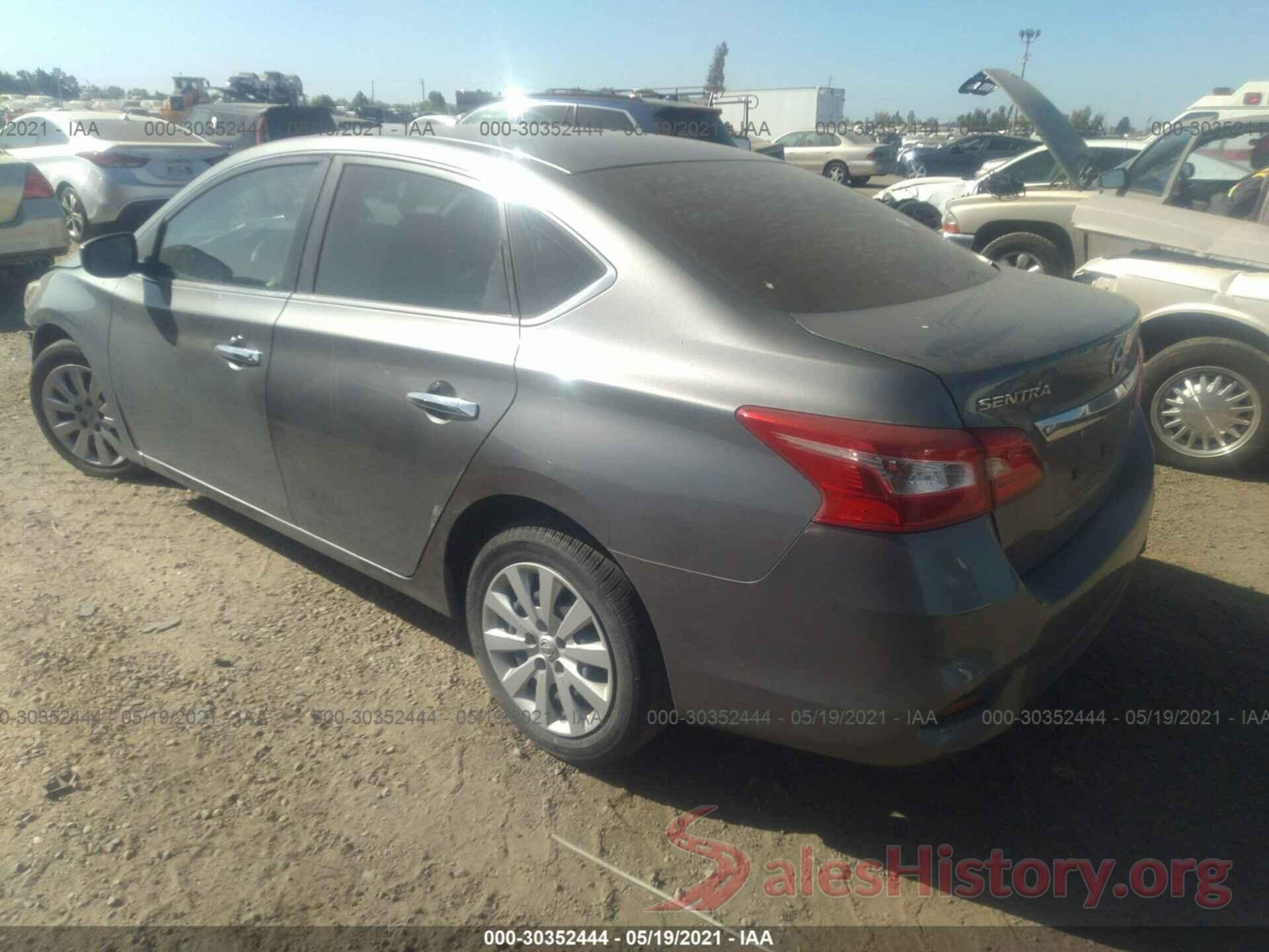 3N1AB7AP0HY242813 2017 NISSAN SENTRA