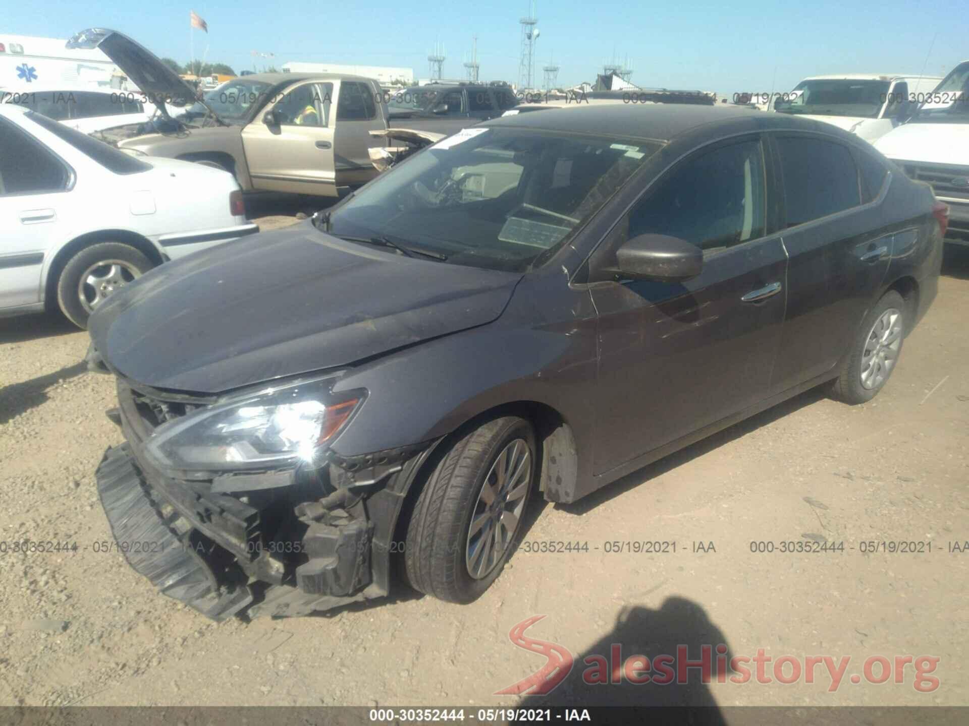 3N1AB7AP0HY242813 2017 NISSAN SENTRA