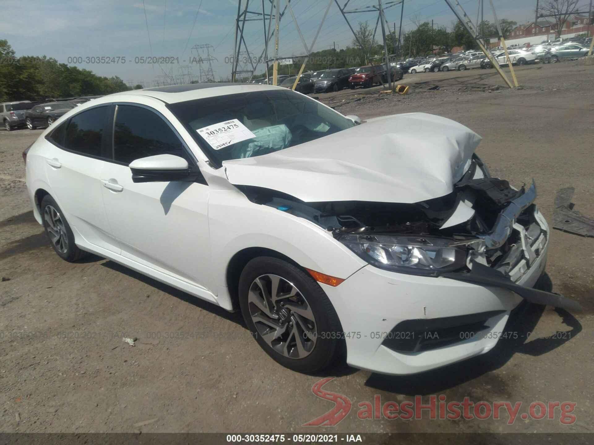 19XFC2F77HE225309 2017 HONDA CIVIC SEDAN