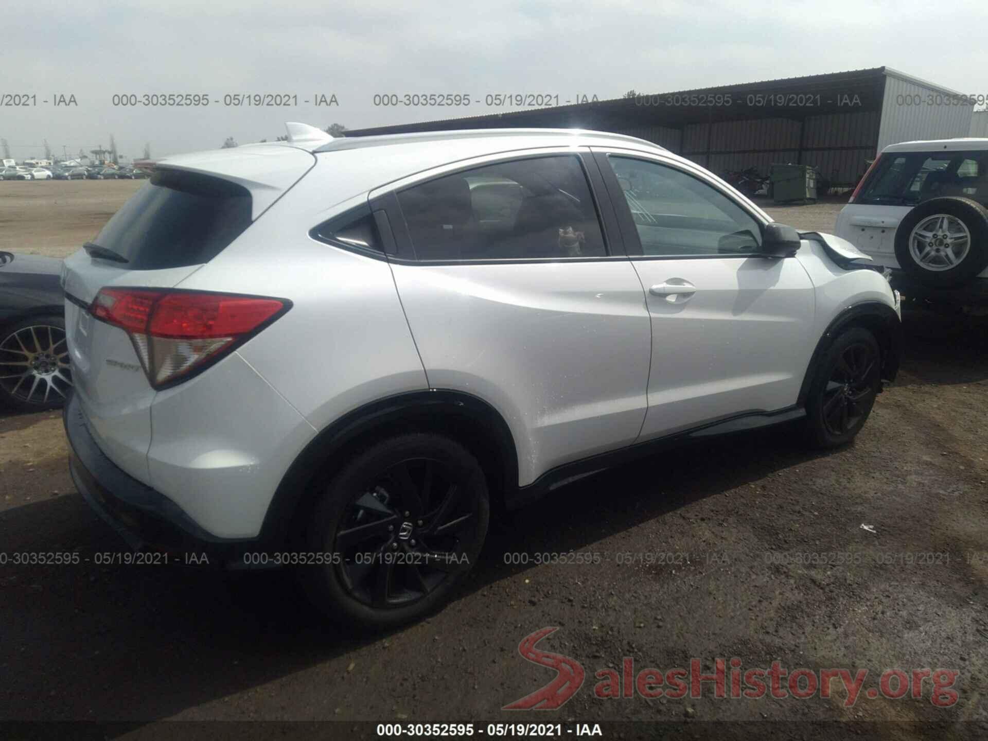 3CZRU5H10MM702614 2021 HONDA HR-V