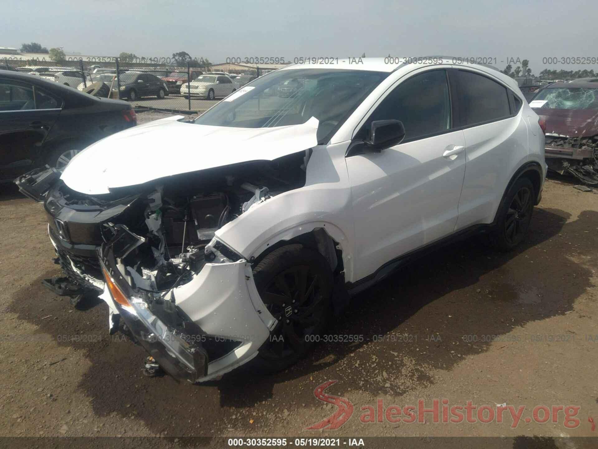 3CZRU5H10MM702614 2021 HONDA HR-V