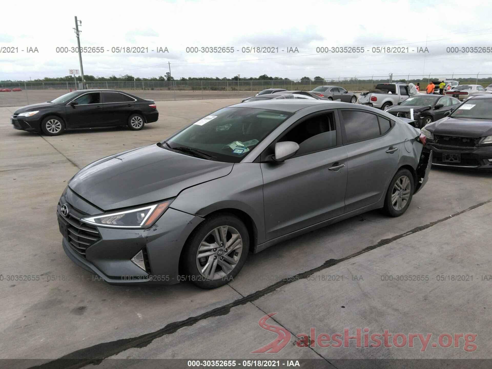 KMHD84LFXKU770988 2019 HYUNDAI ELANTRA