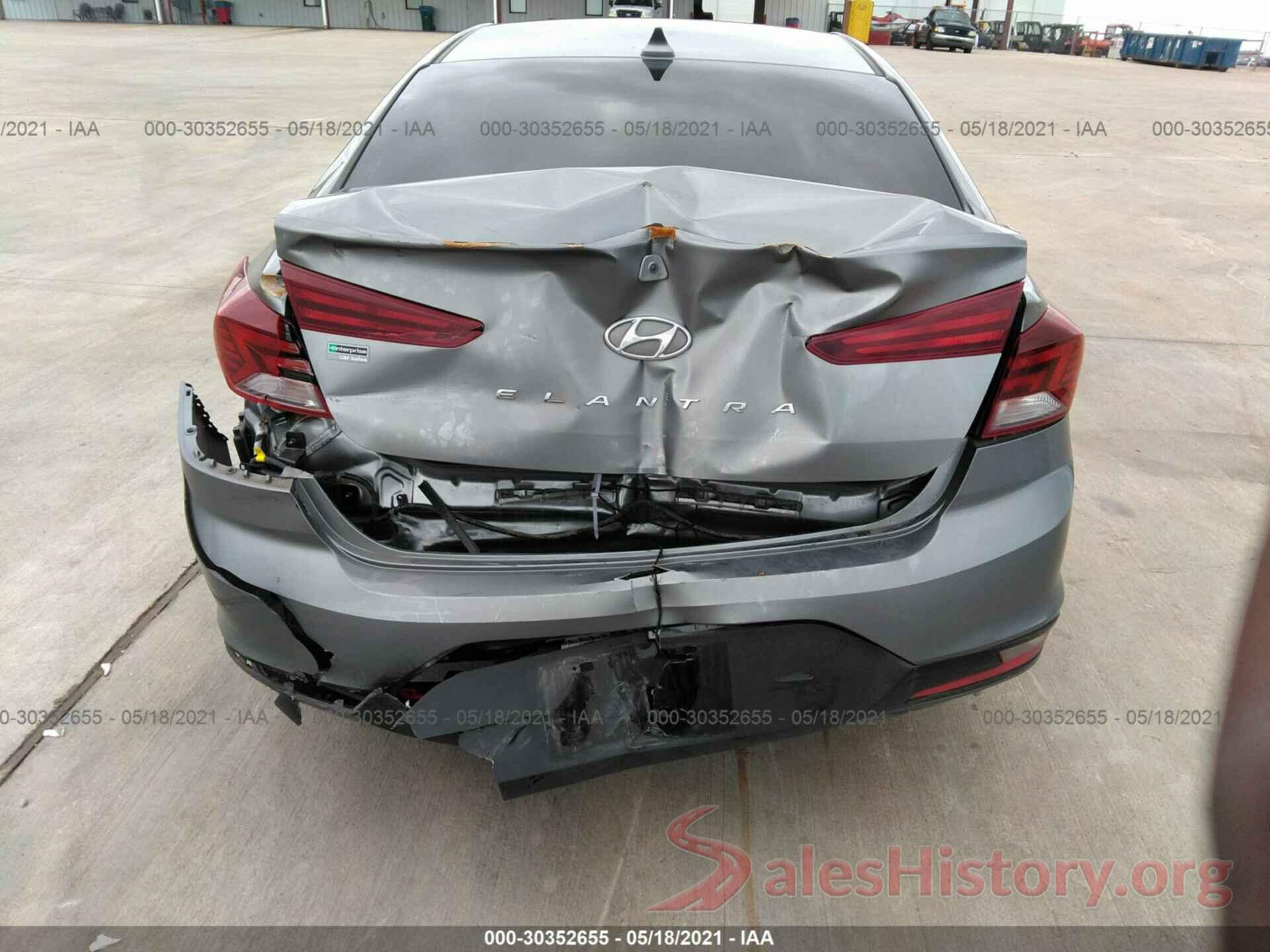 KMHD84LFXKU770988 2019 HYUNDAI ELANTRA