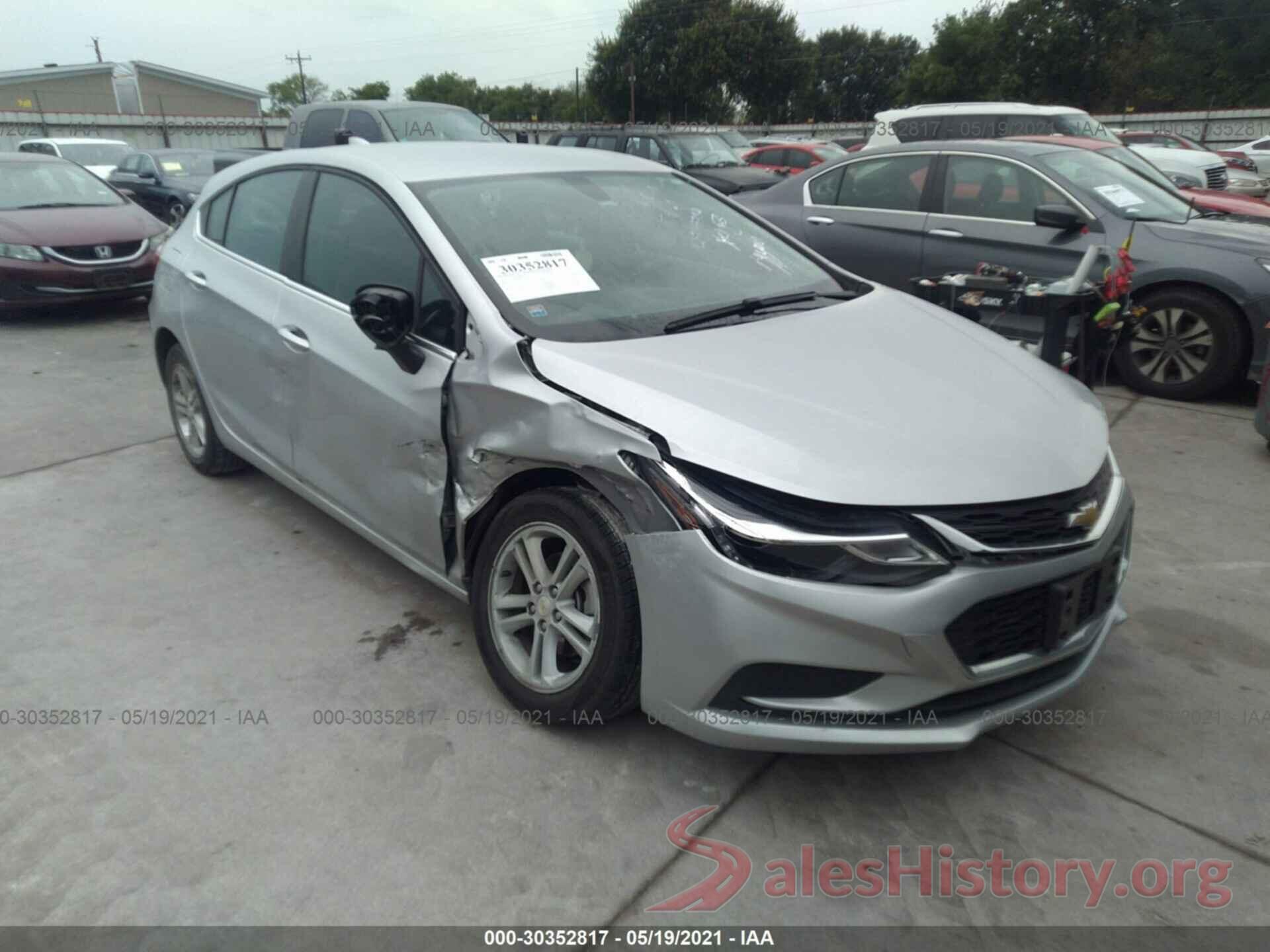 3G1BE6SM0JS631119 2018 CHEVROLET CRUZE