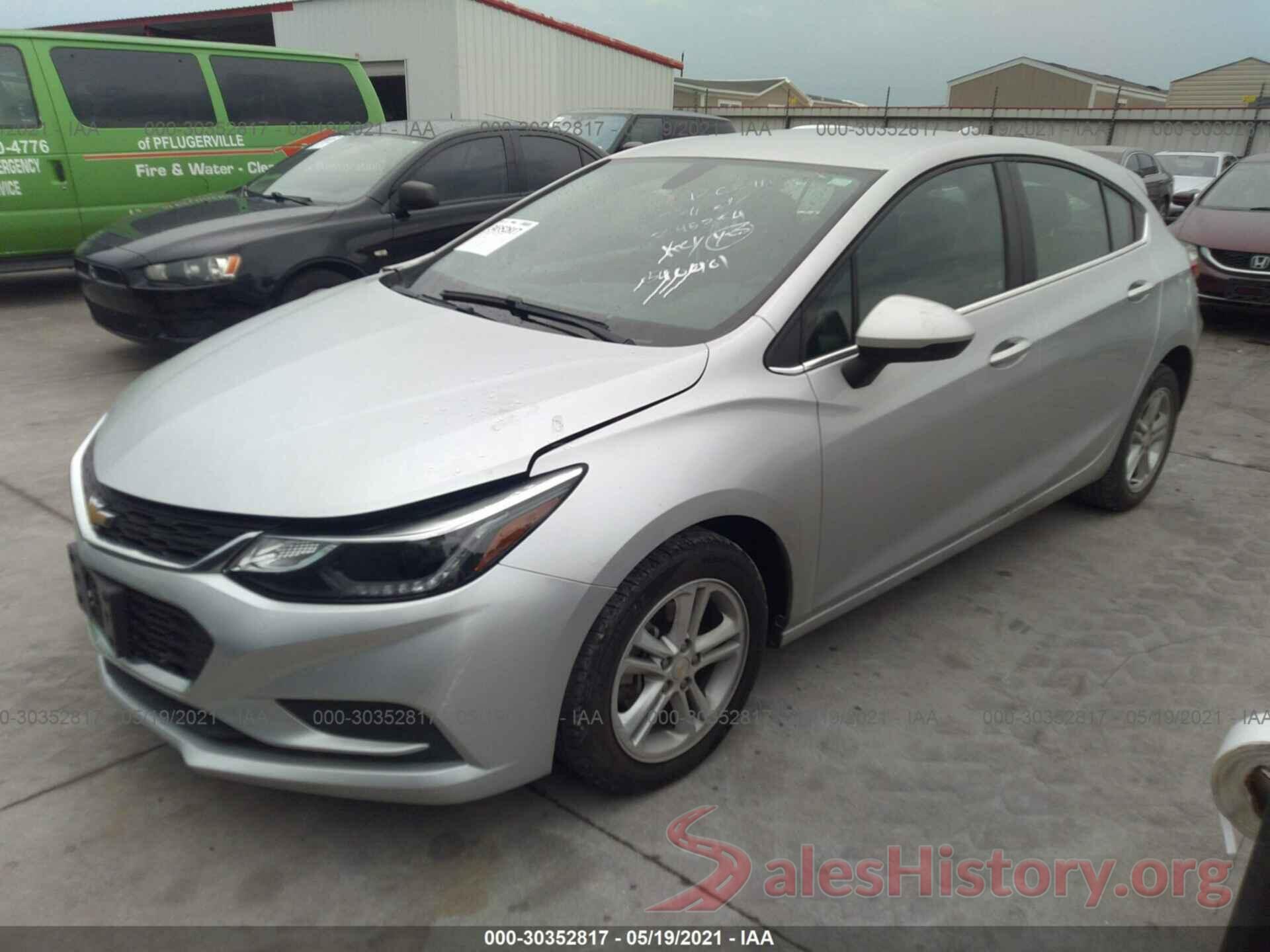 3G1BE6SM0JS631119 2018 CHEVROLET CRUZE