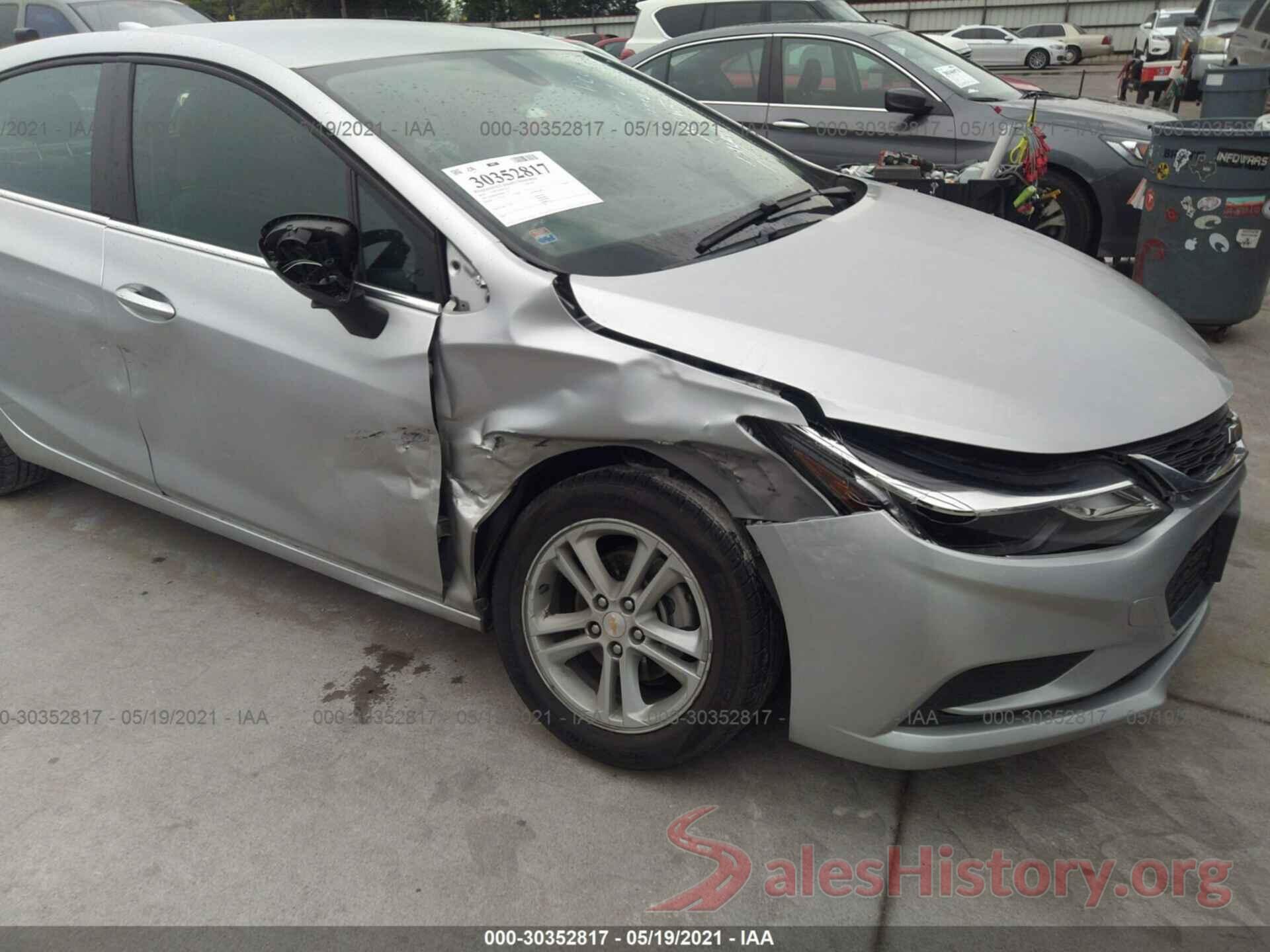 3G1BE6SM0JS631119 2018 CHEVROLET CRUZE