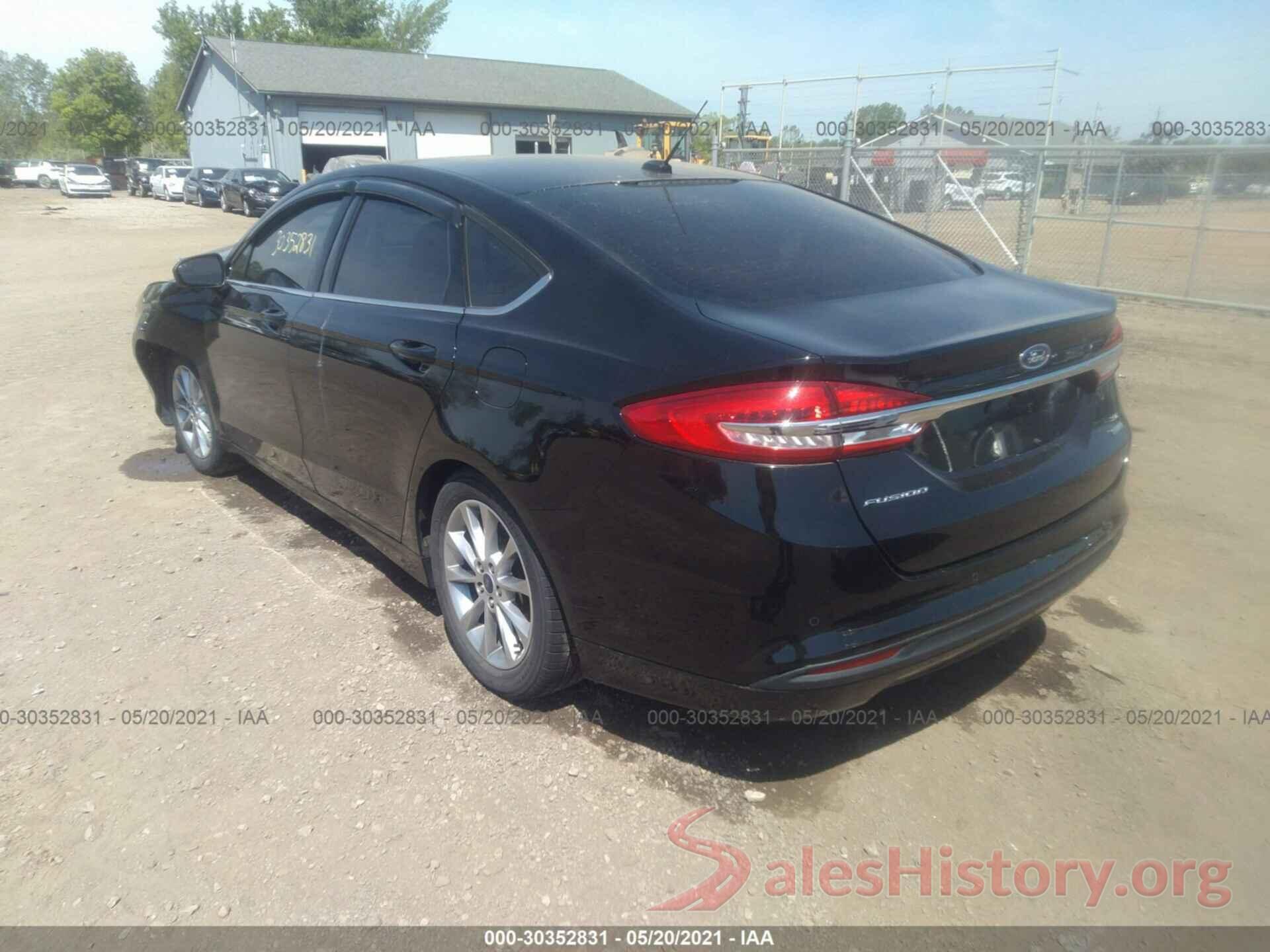 3FA6P0HDXHR156383 2017 FORD FUSION