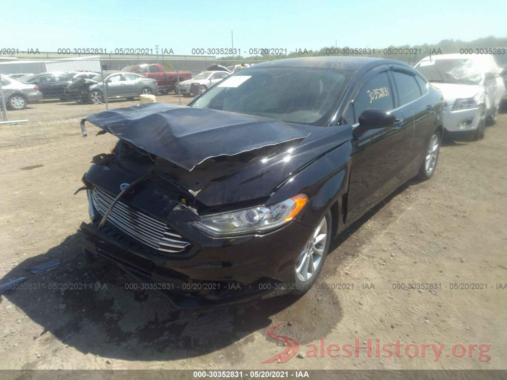 3FA6P0HDXHR156383 2017 FORD FUSION