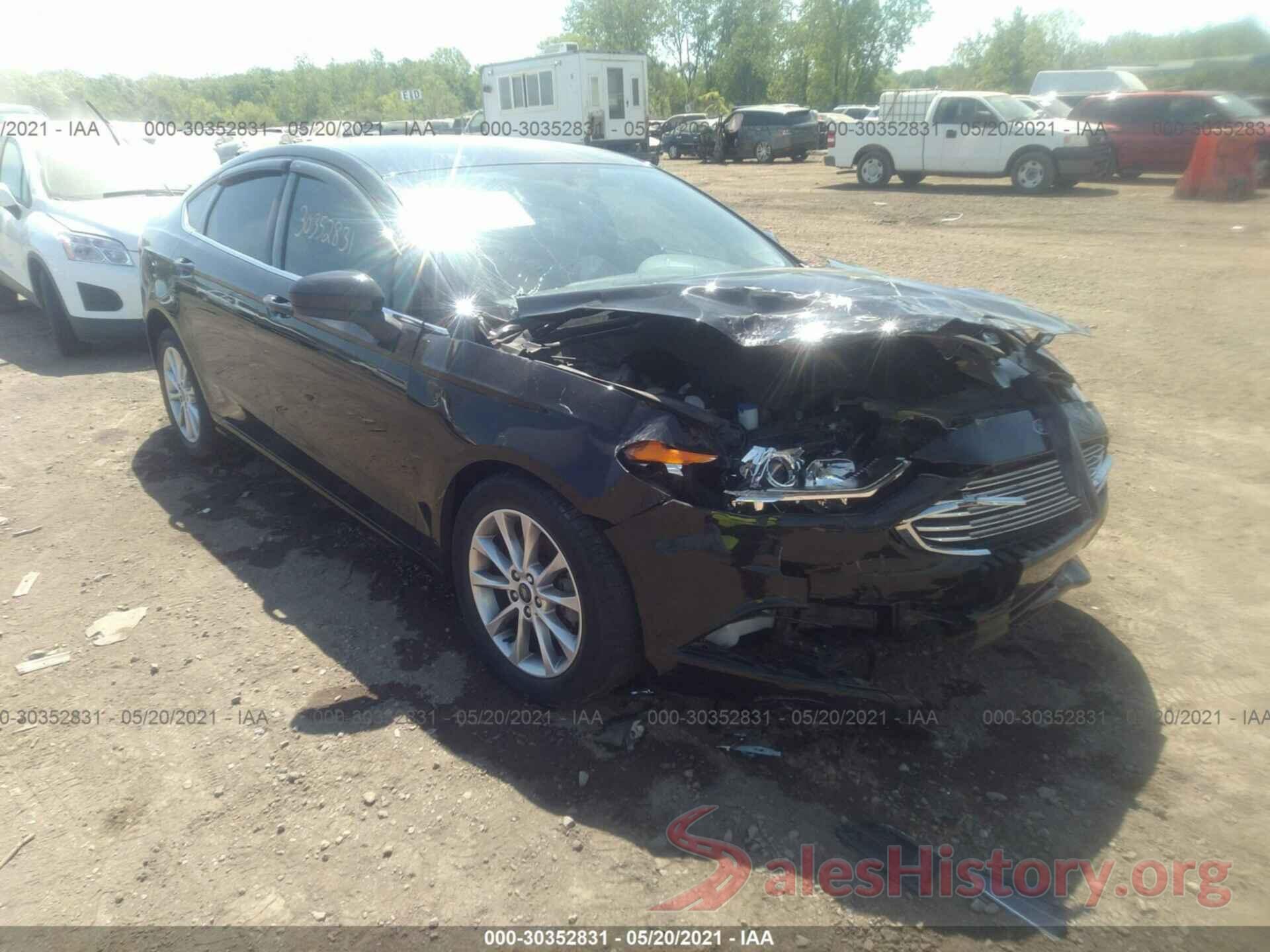 3FA6P0HDXHR156383 2017 FORD FUSION