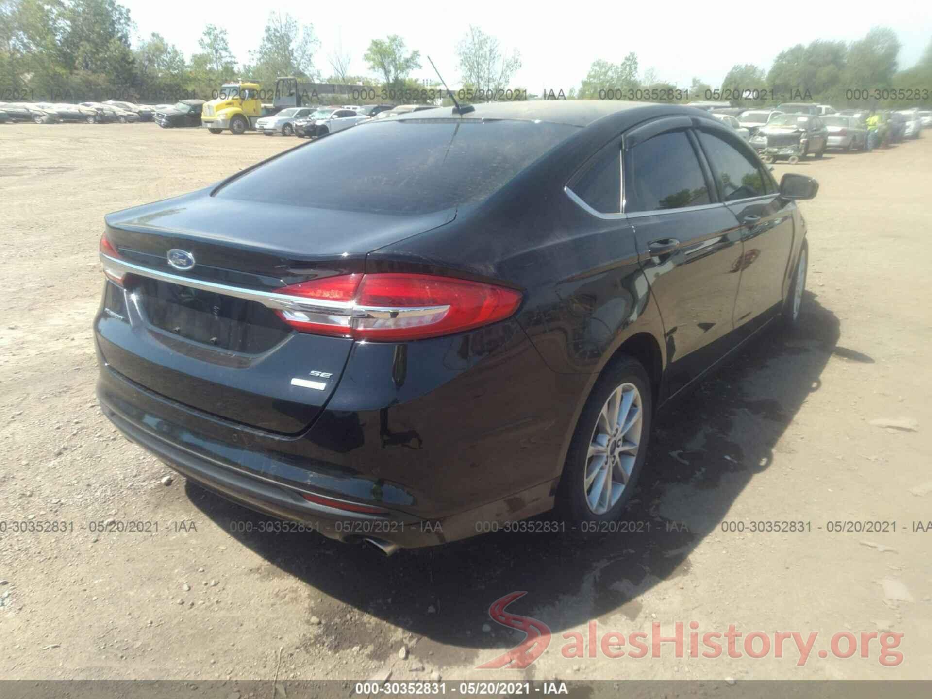 3FA6P0HDXHR156383 2017 FORD FUSION