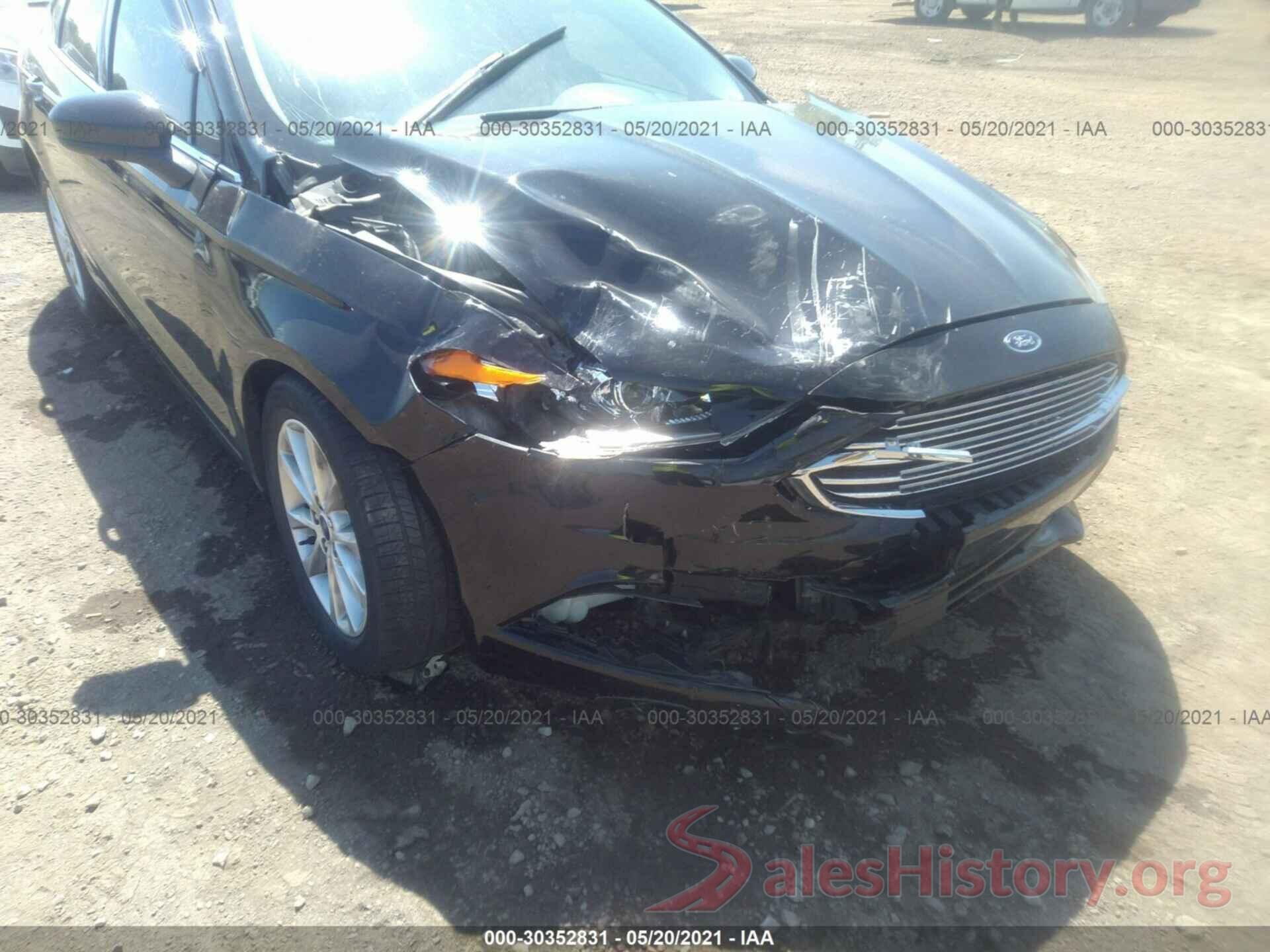 3FA6P0HDXHR156383 2017 FORD FUSION