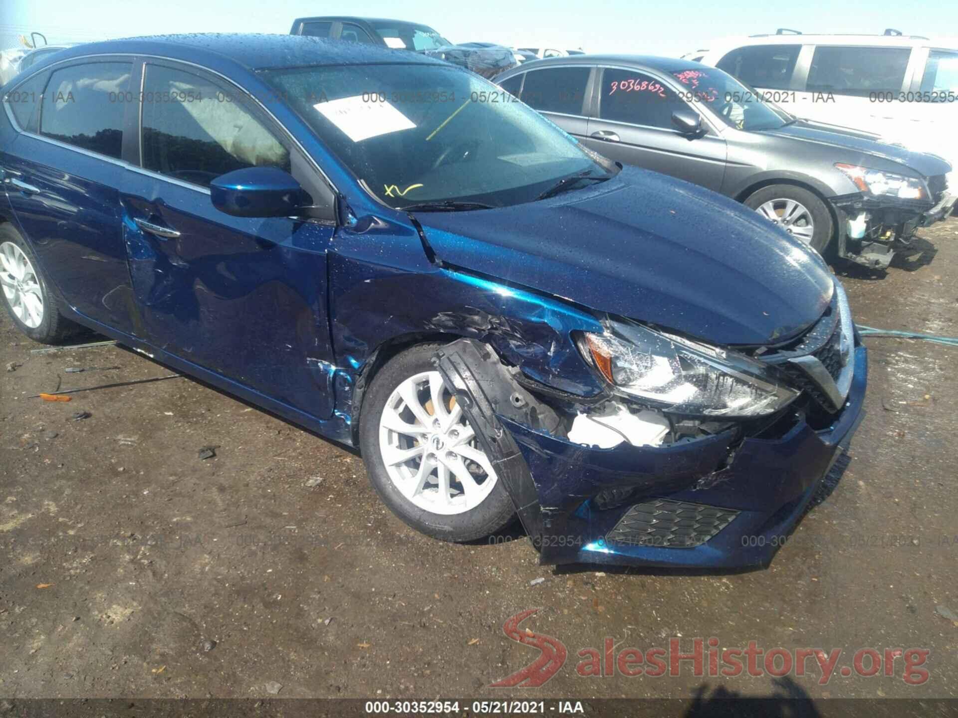 3N1AB7AP8KY358347 2019 NISSAN SENTRA