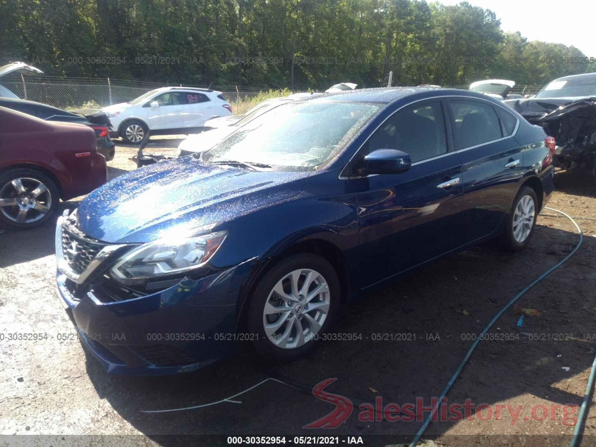 3N1AB7AP8KY358347 2019 NISSAN SENTRA