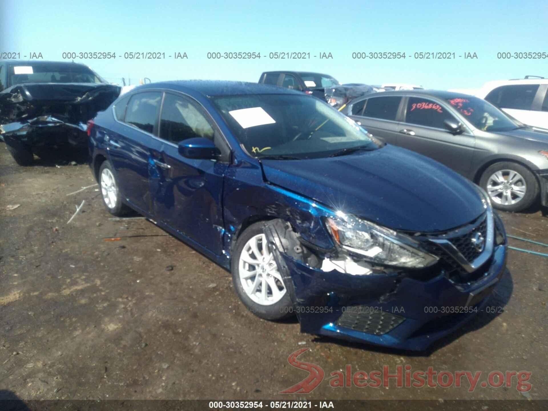 3N1AB7AP8KY358347 2019 NISSAN SENTRA