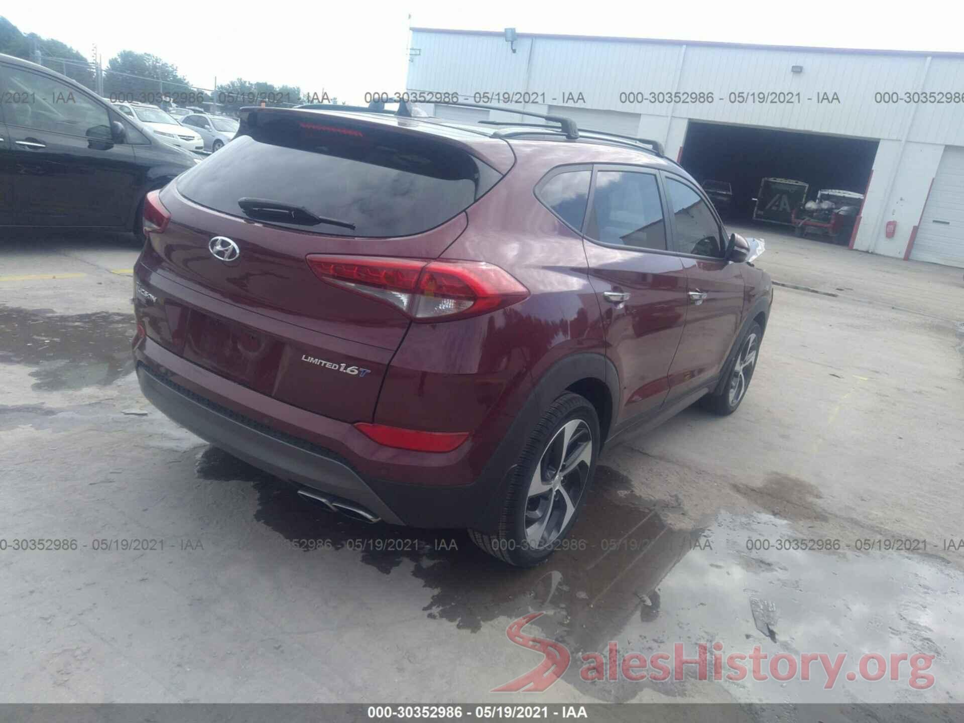 KM8J33A20GU023919 2016 HYUNDAI TUCSON