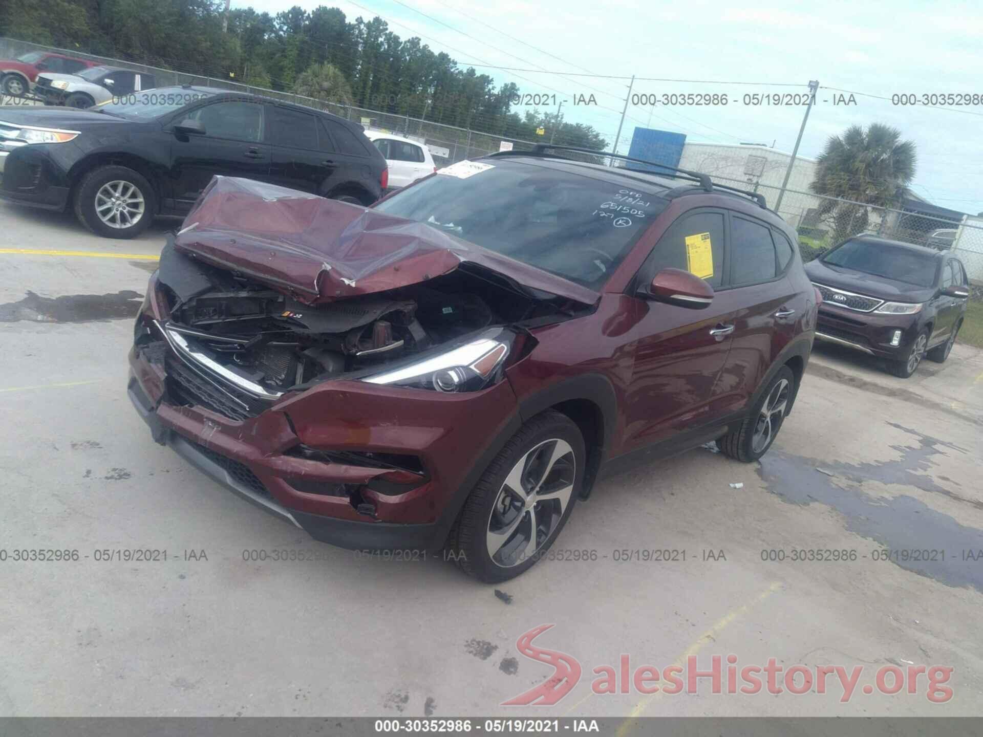 KM8J33A20GU023919 2016 HYUNDAI TUCSON