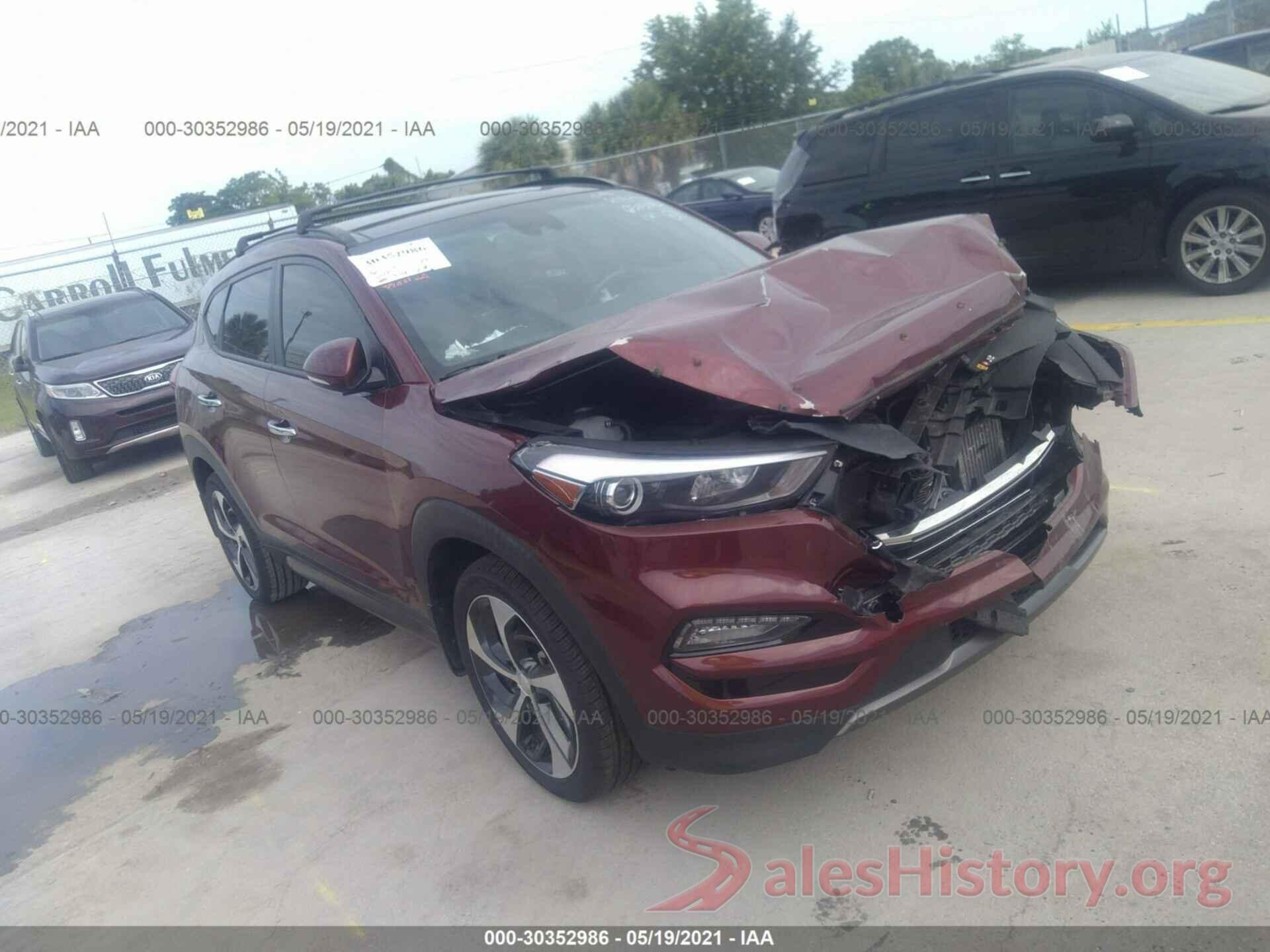 KM8J33A20GU023919 2016 HYUNDAI TUCSON