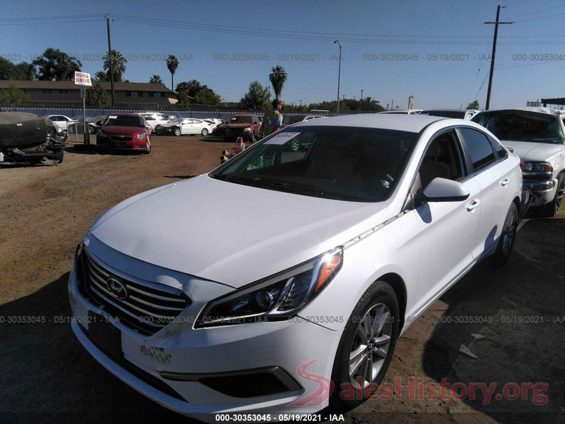 5NPE24AF0HH590676 2017 HYUNDAI SONATA