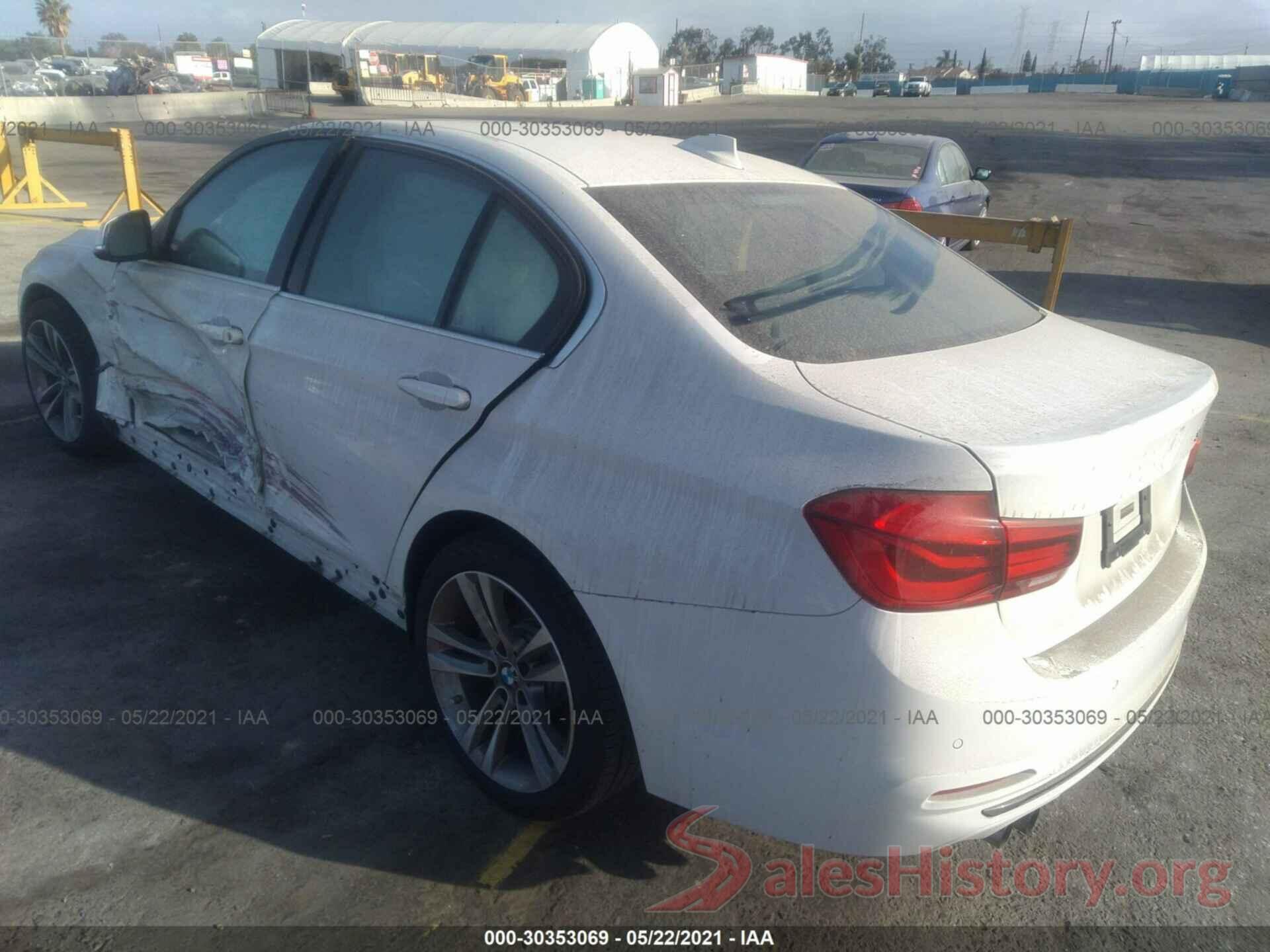 WBA8B9G53HNU50921 2017 BMW 3 SERIES