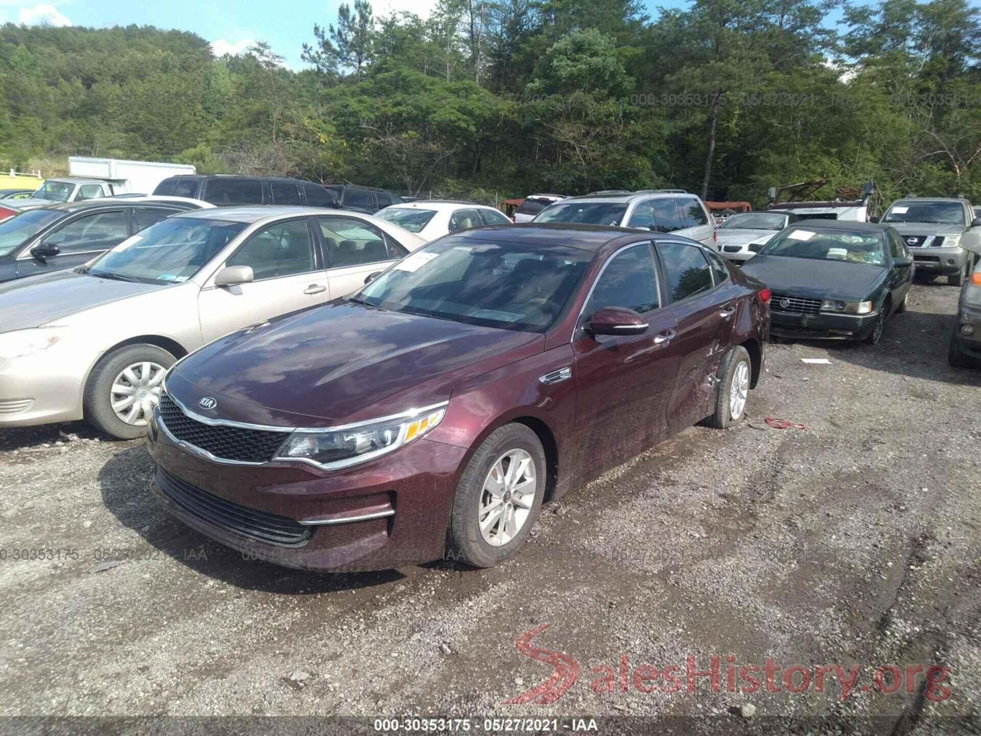 5XXGT4L36GG025111 2016 KIA OPTIMA