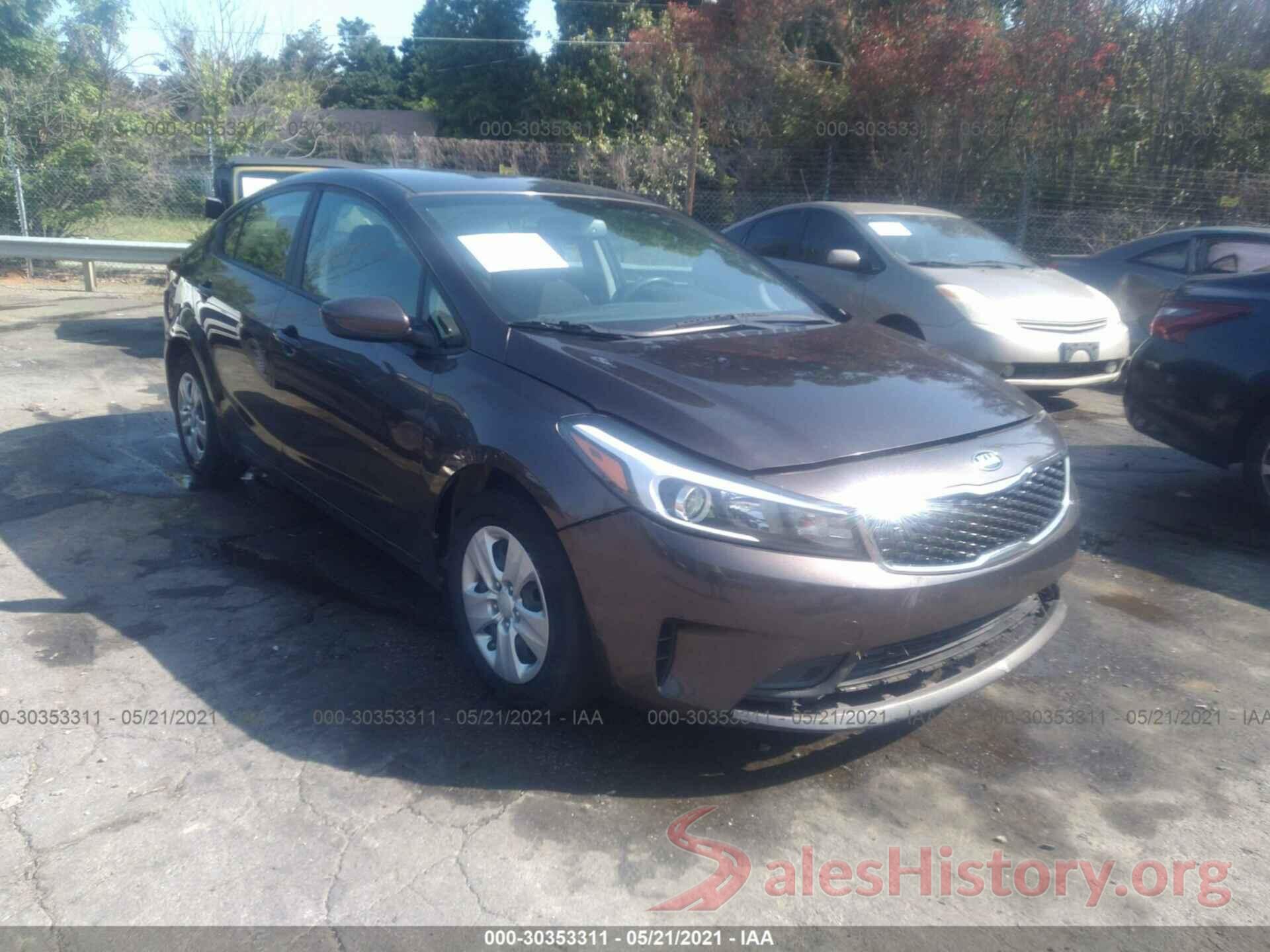 3KPFK4A73JE168697 2018 KIA FORTE