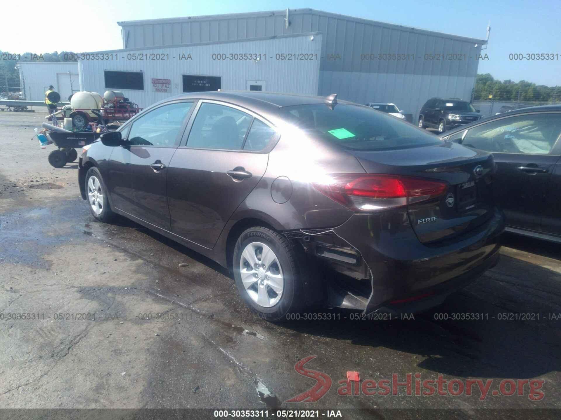 3KPFK4A73JE168697 2018 KIA FORTE