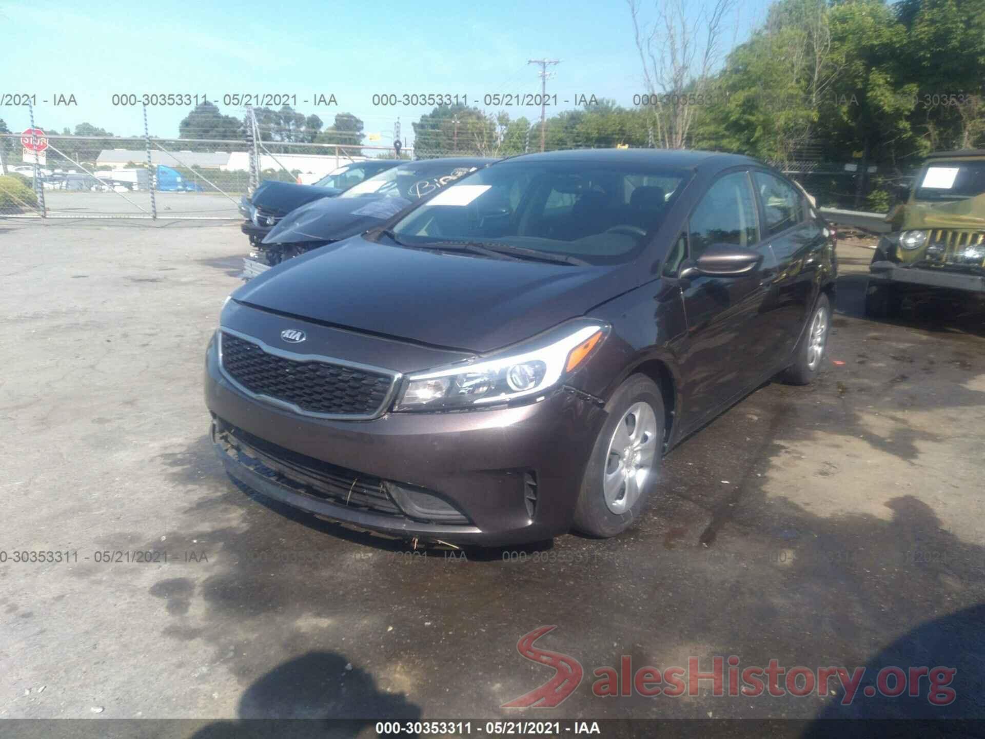 3KPFK4A73JE168697 2018 KIA FORTE